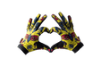 Trak Racer Sim Racing Gloves (Yellow), main product image