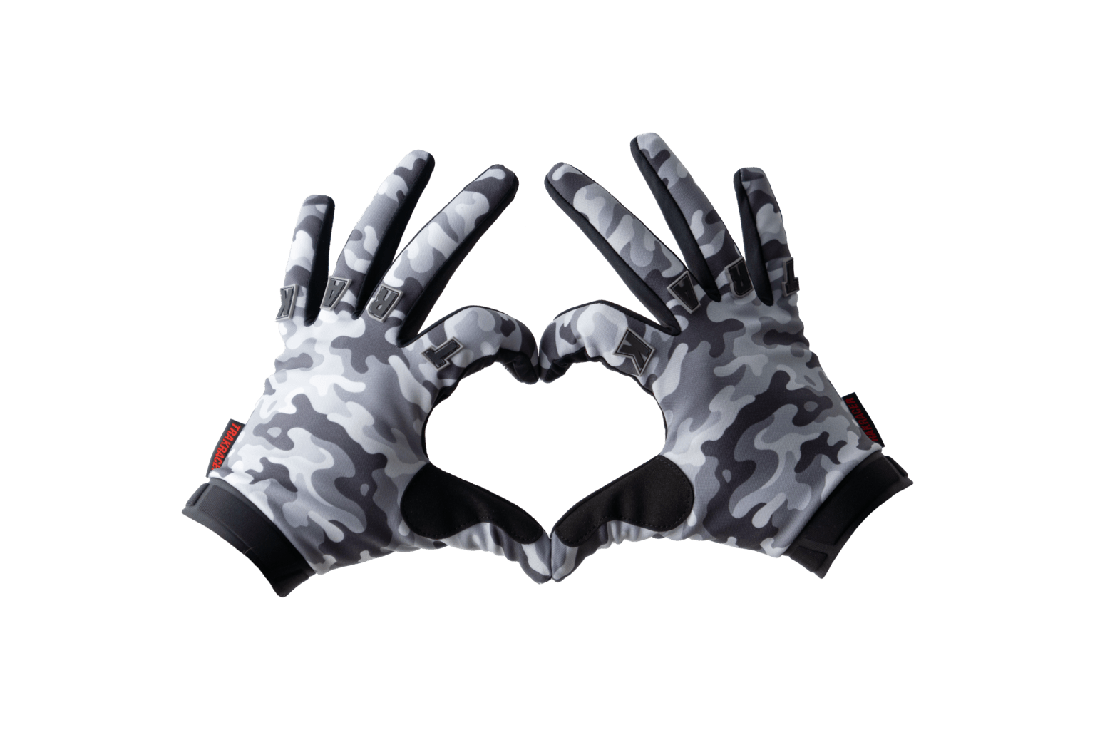 Trak Racer Sim Racing Gloves (Grey Camo), main product image