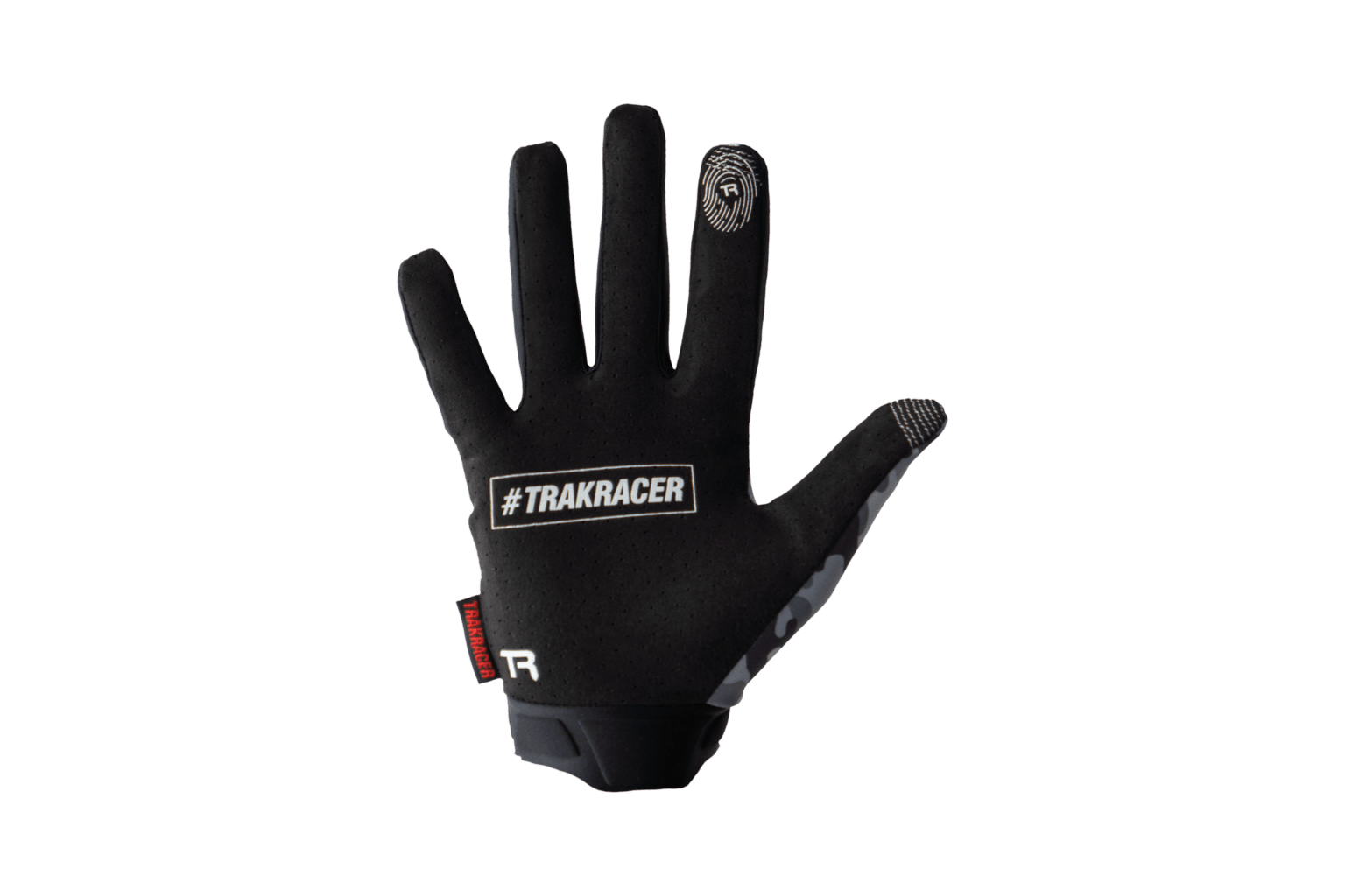 Trak Racer Sim Racing Gloves (Grey Camo), additional product view