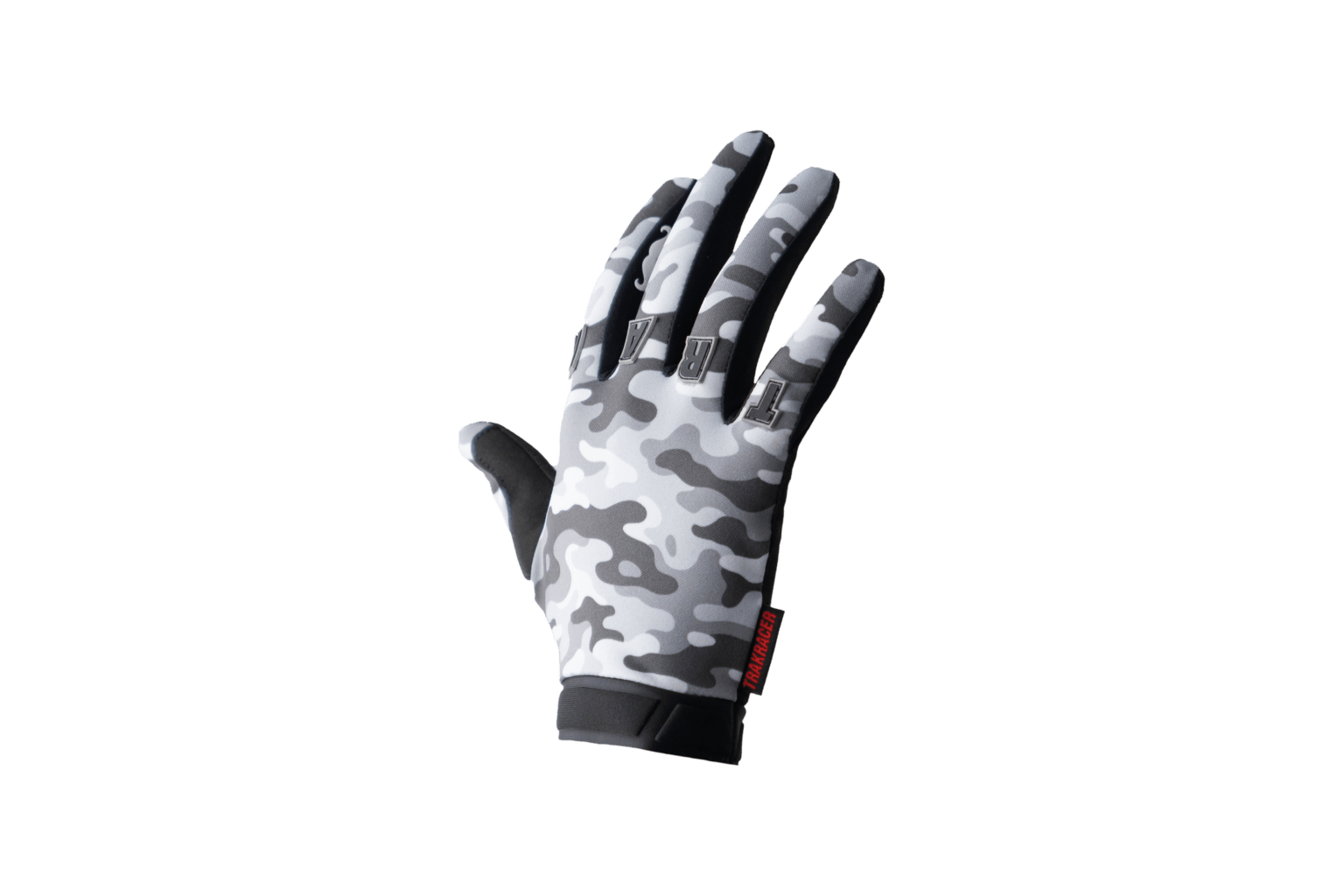Trak Racer Sim Racing Gloves (Grey Camo), additional product view 4