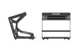 Trak Racer Universal Inverted Pedal Mount System, dimensioned drawing with measurements