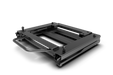 Trak Racer Quick-Adjust Pedal Slider System for RS6, TR8 Pro & FS3, front three-quarter view from the right 2