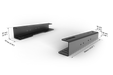 Trak Racer Seat Bracket Set for Recline Seats (No Angle Adjustment), dimensioned drawing with measurements 2