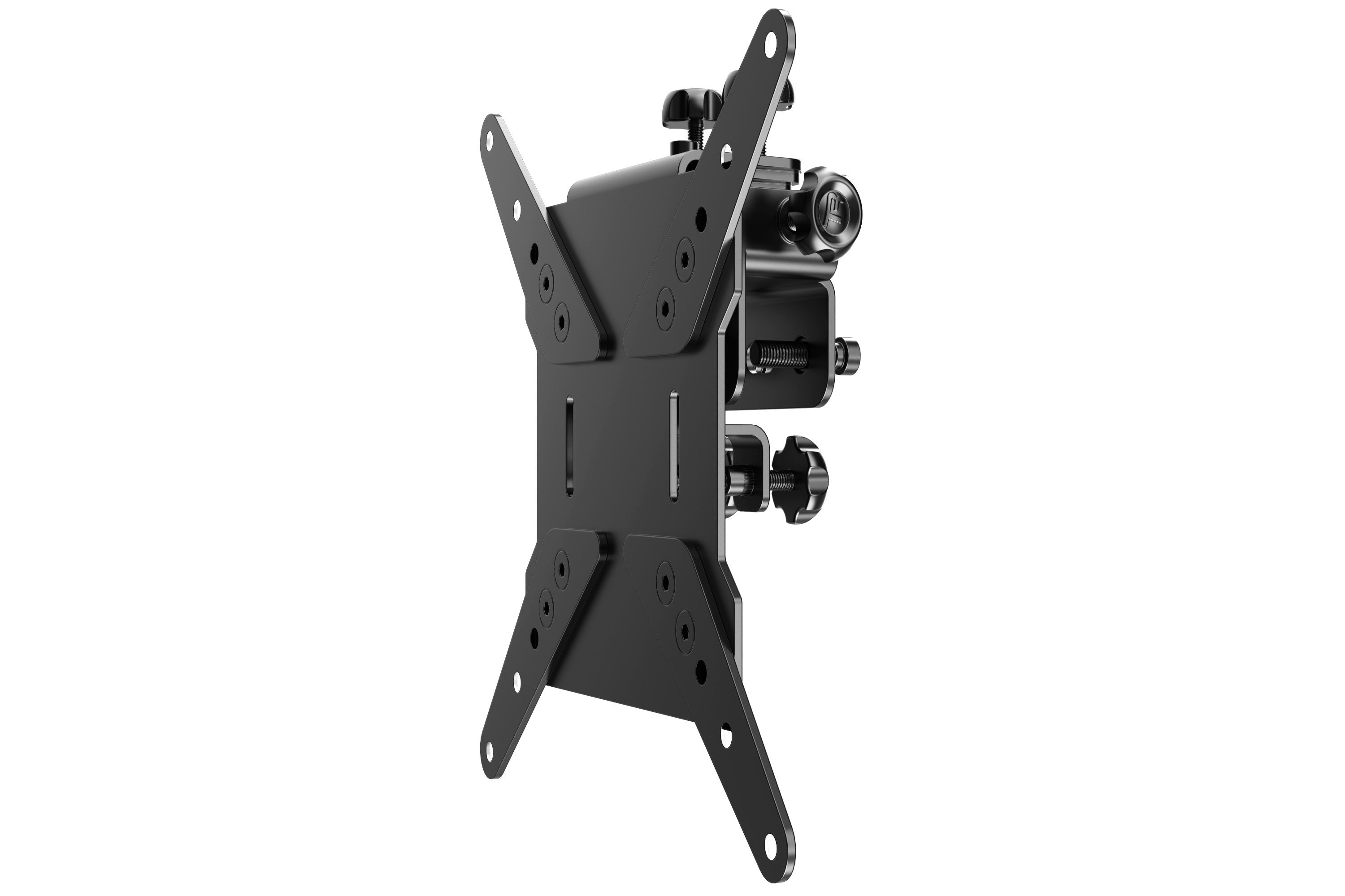Variable Adjustment VESA Adapter Kit — Tool-Free Monitor Alignment for Triple Monitor Stands