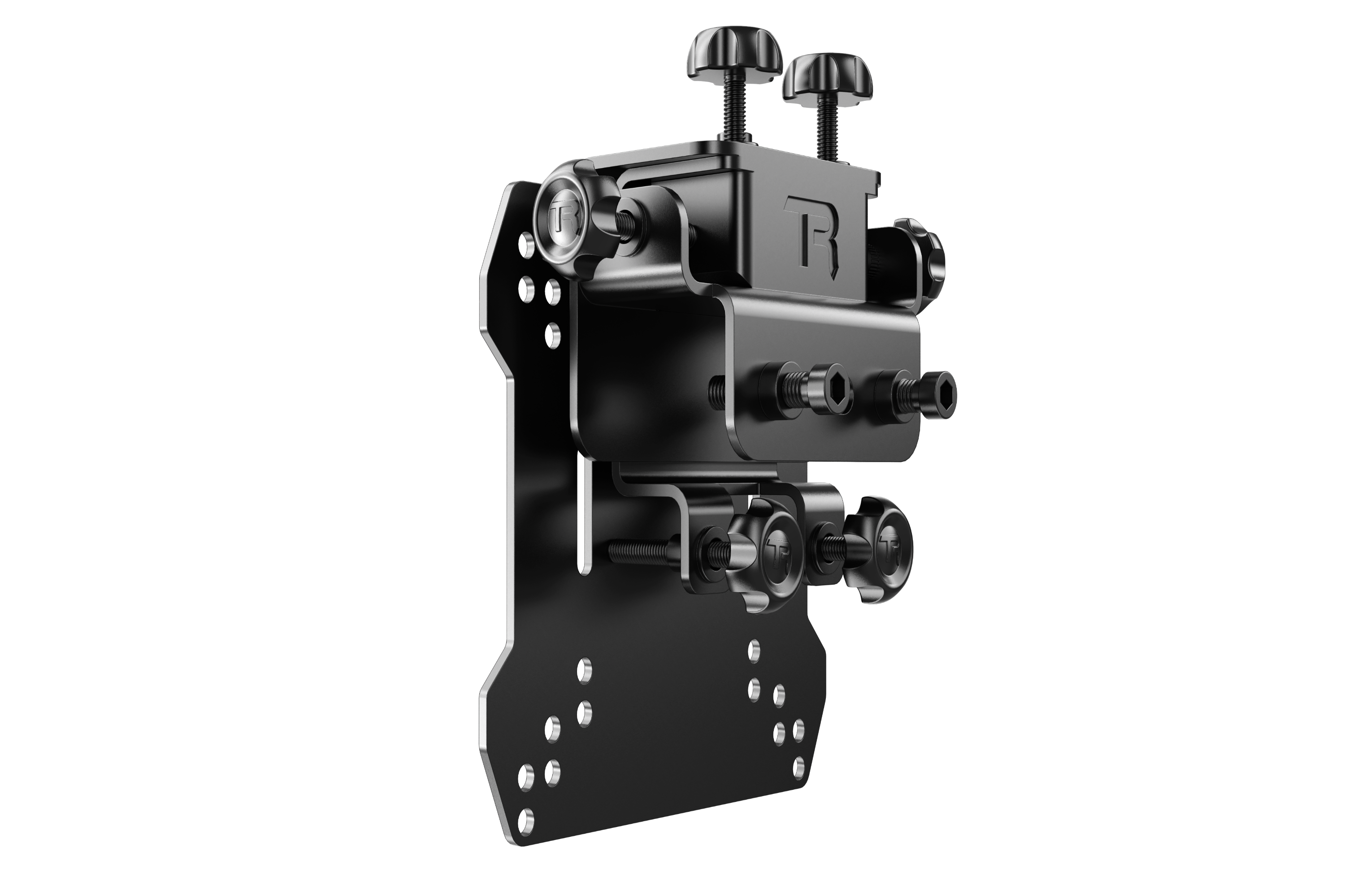Variable Adjustment VESA Adapter Kit — Tool-Free Monitor Alignment for Triple Monitor Stands