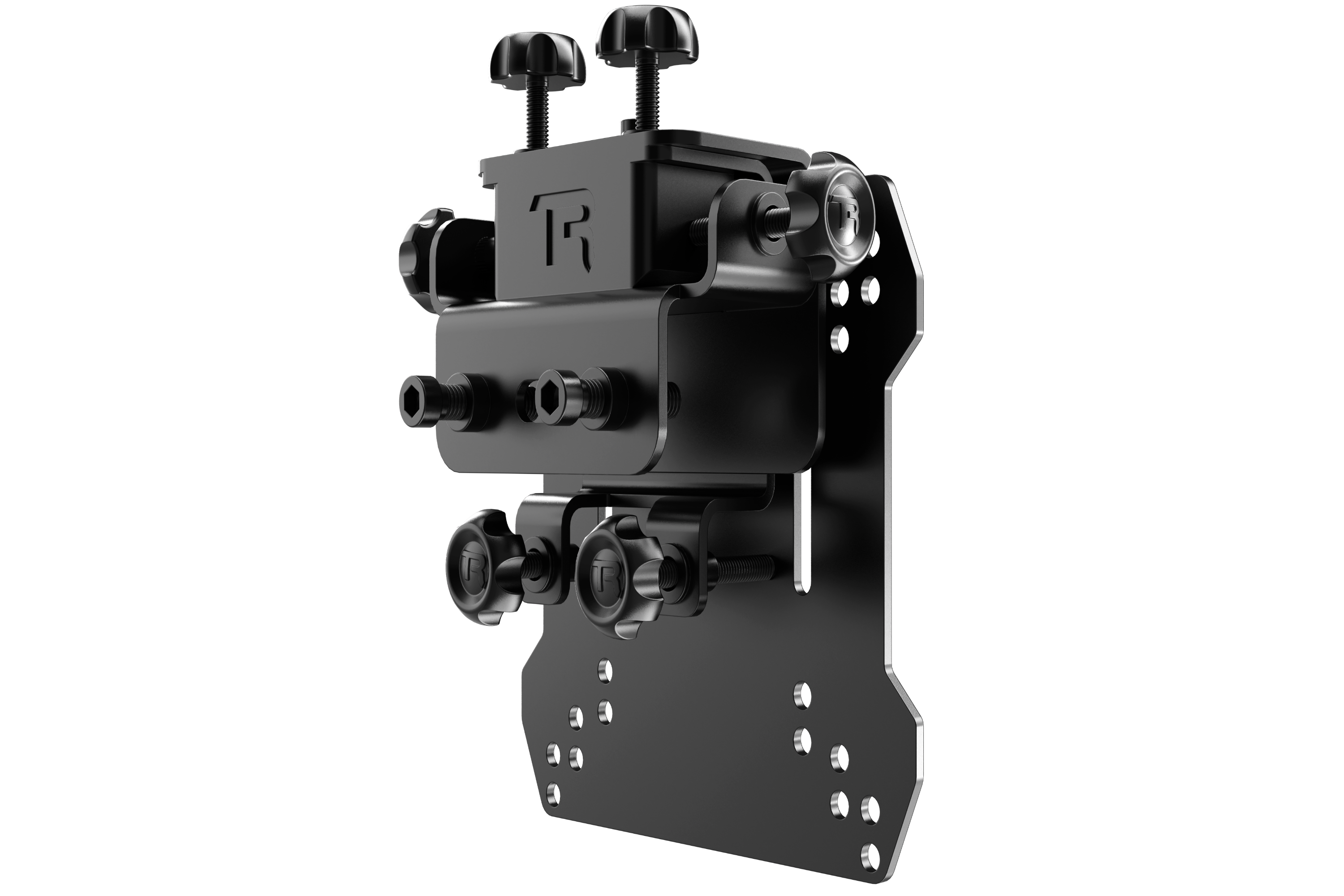 Variable Adjustment VESA Adapter Kit — Tool-Free Monitor Alignment for Triple Monitor Stands