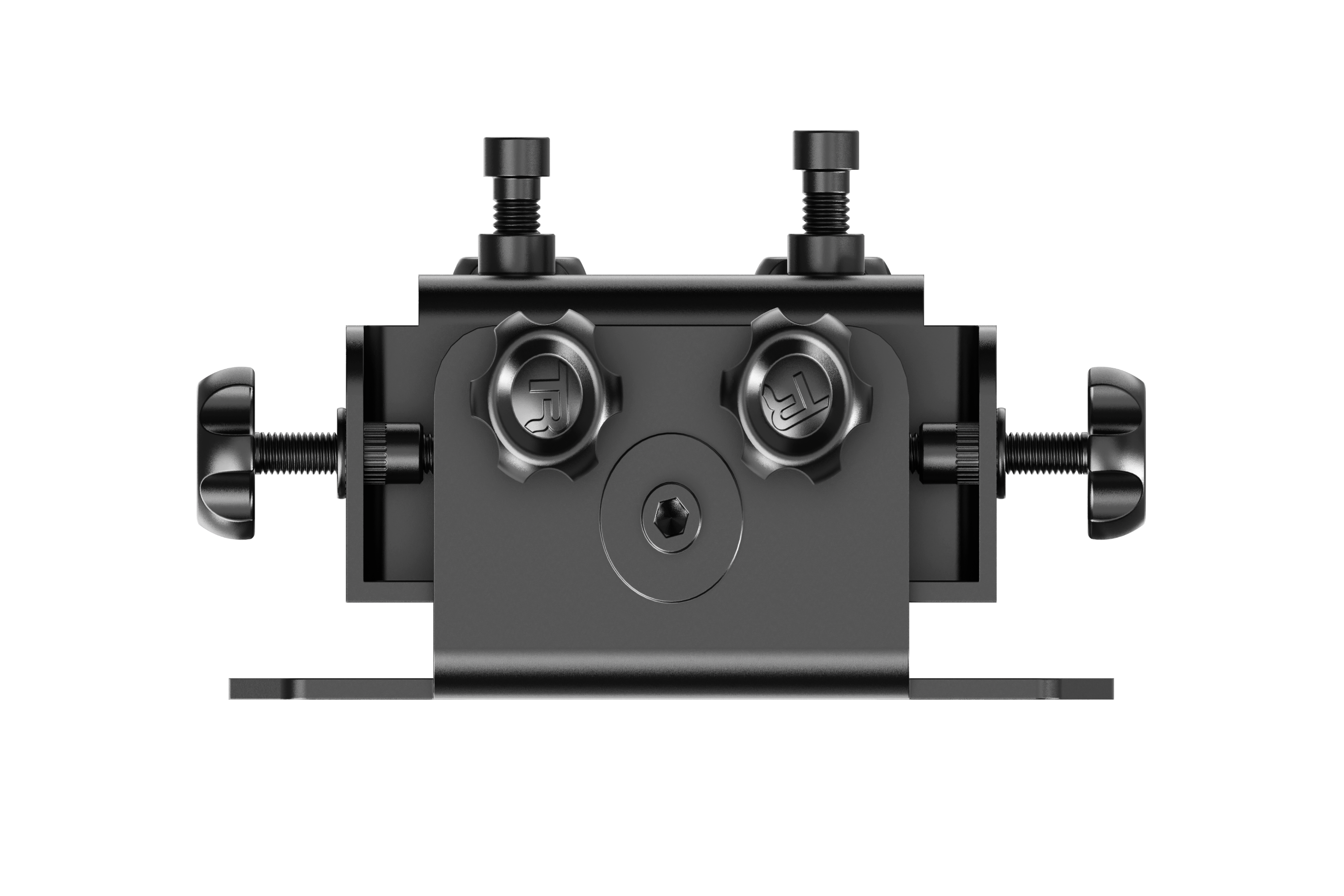 Variable Adjustment VESA Adapter Kit — Tool-Free Monitor Alignment for Triple Monitor Stands