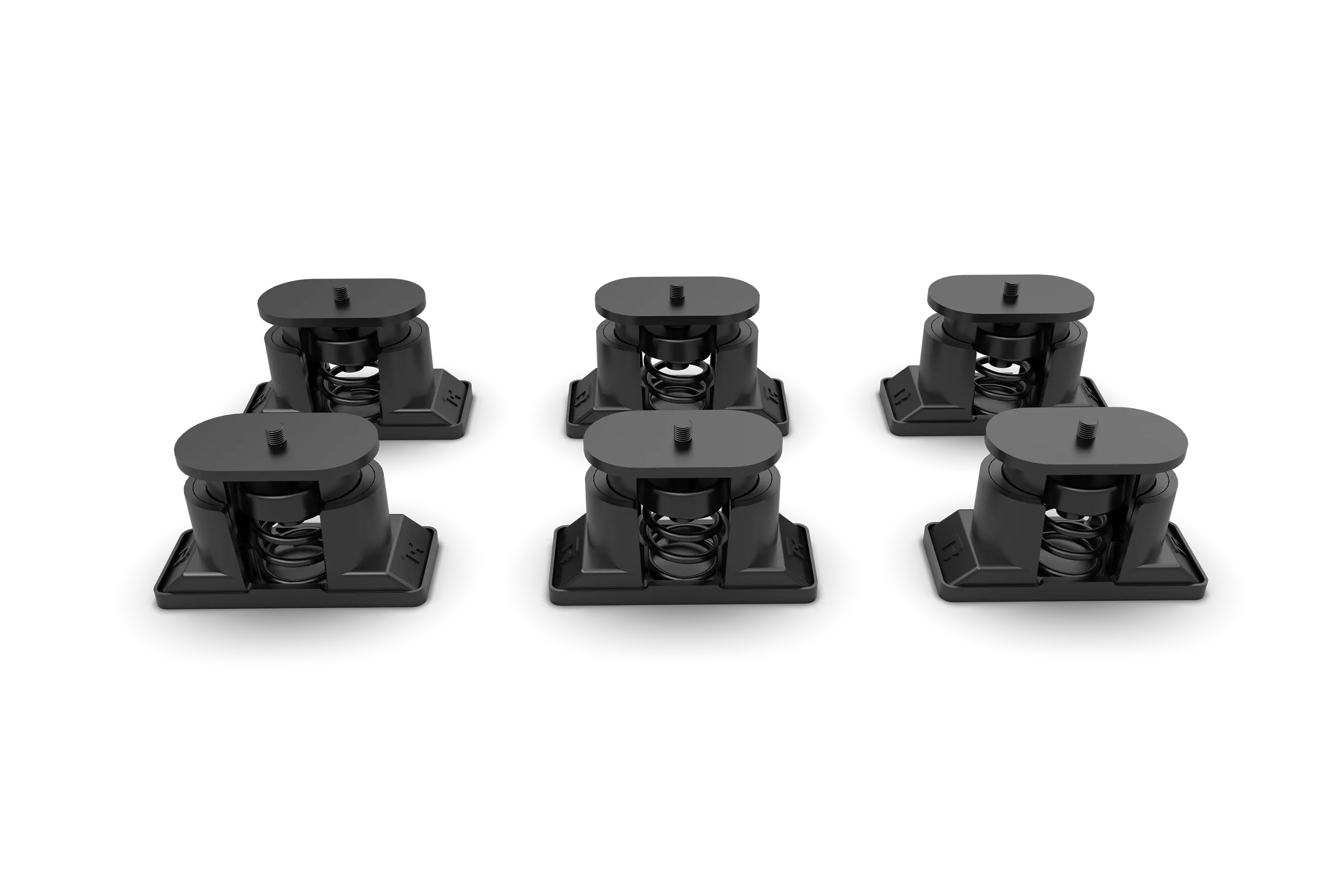 Trak Racer Universal Vibration Isolation Kit, front view 2