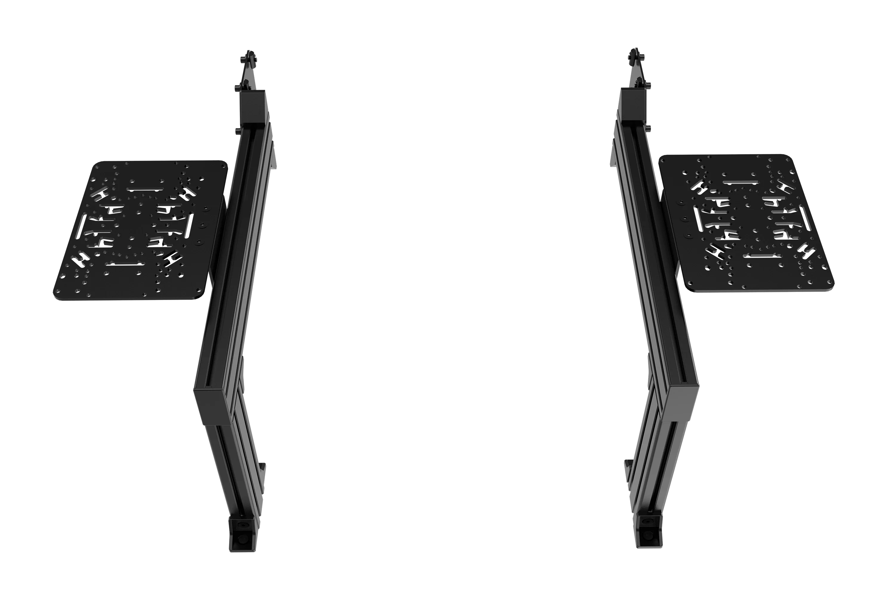 Trak Racer Flight Sim Control Mount System V2 With Dual Side Supports