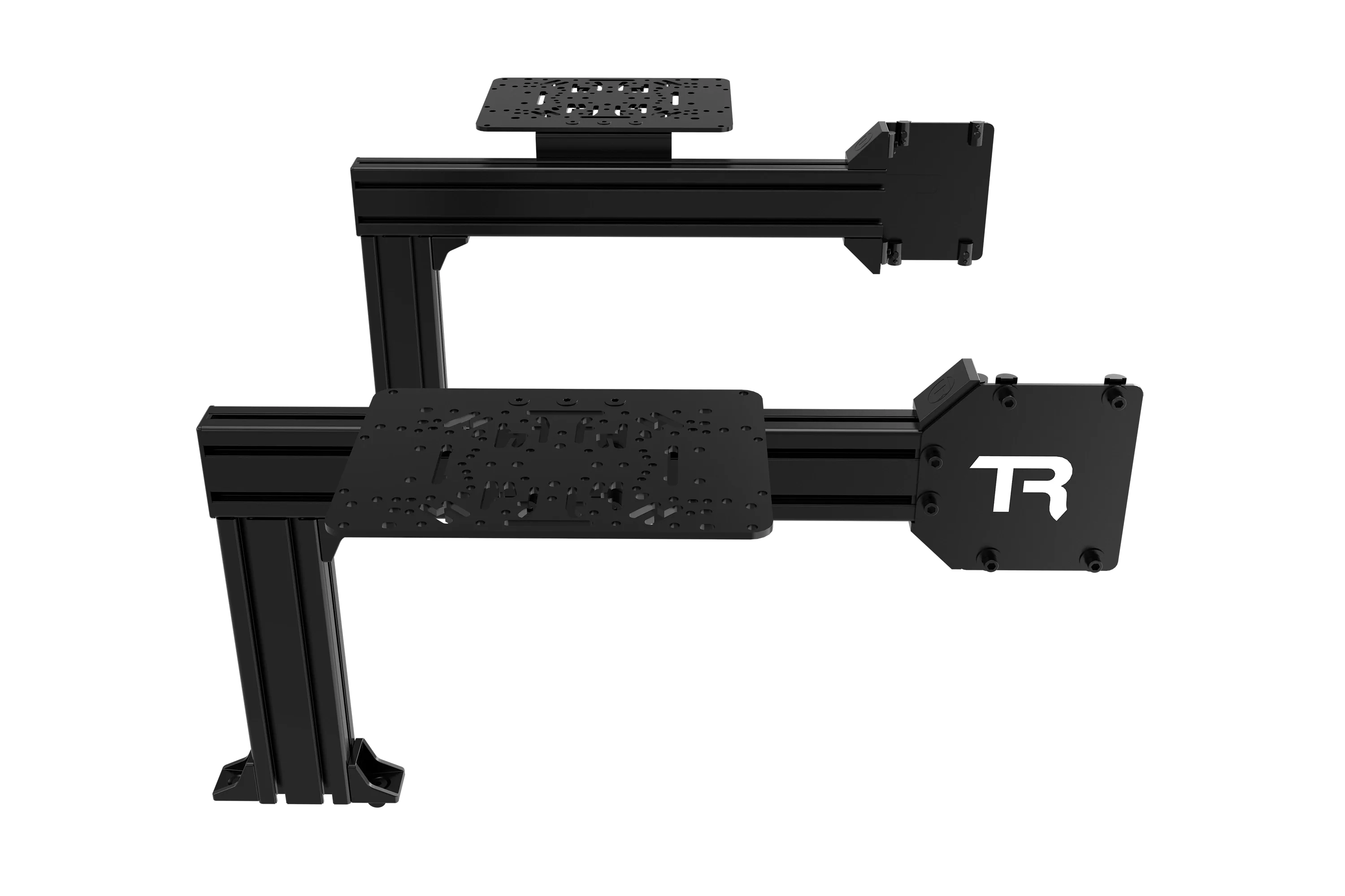 Trak Racer Flight Sim Control Mount System V2 With Dual Side Supports