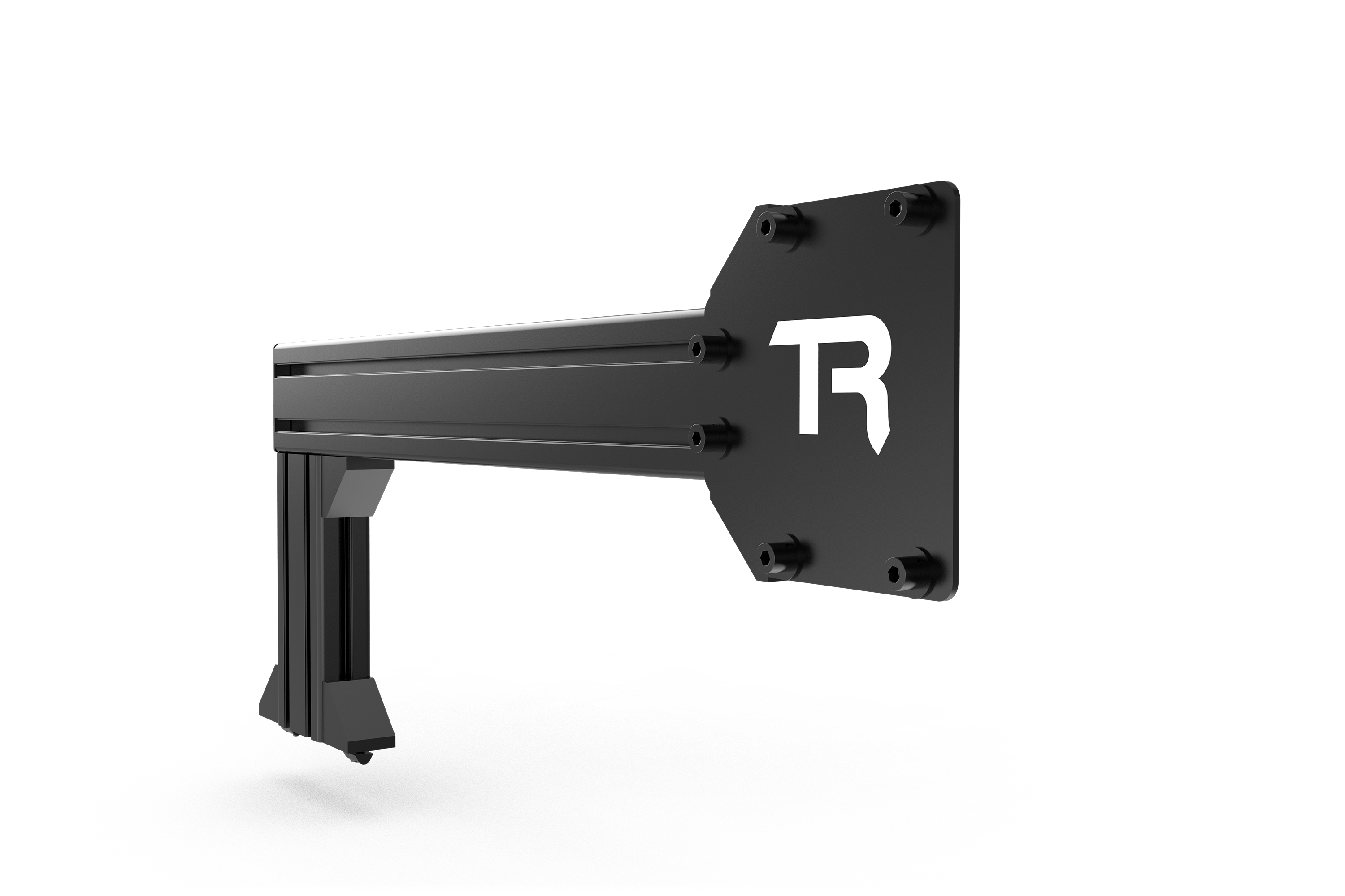 Trak Racer 580mm Side Chassis Peripheral Support (No Shifter Mount), sim rig hardware mount, view 3 of 4