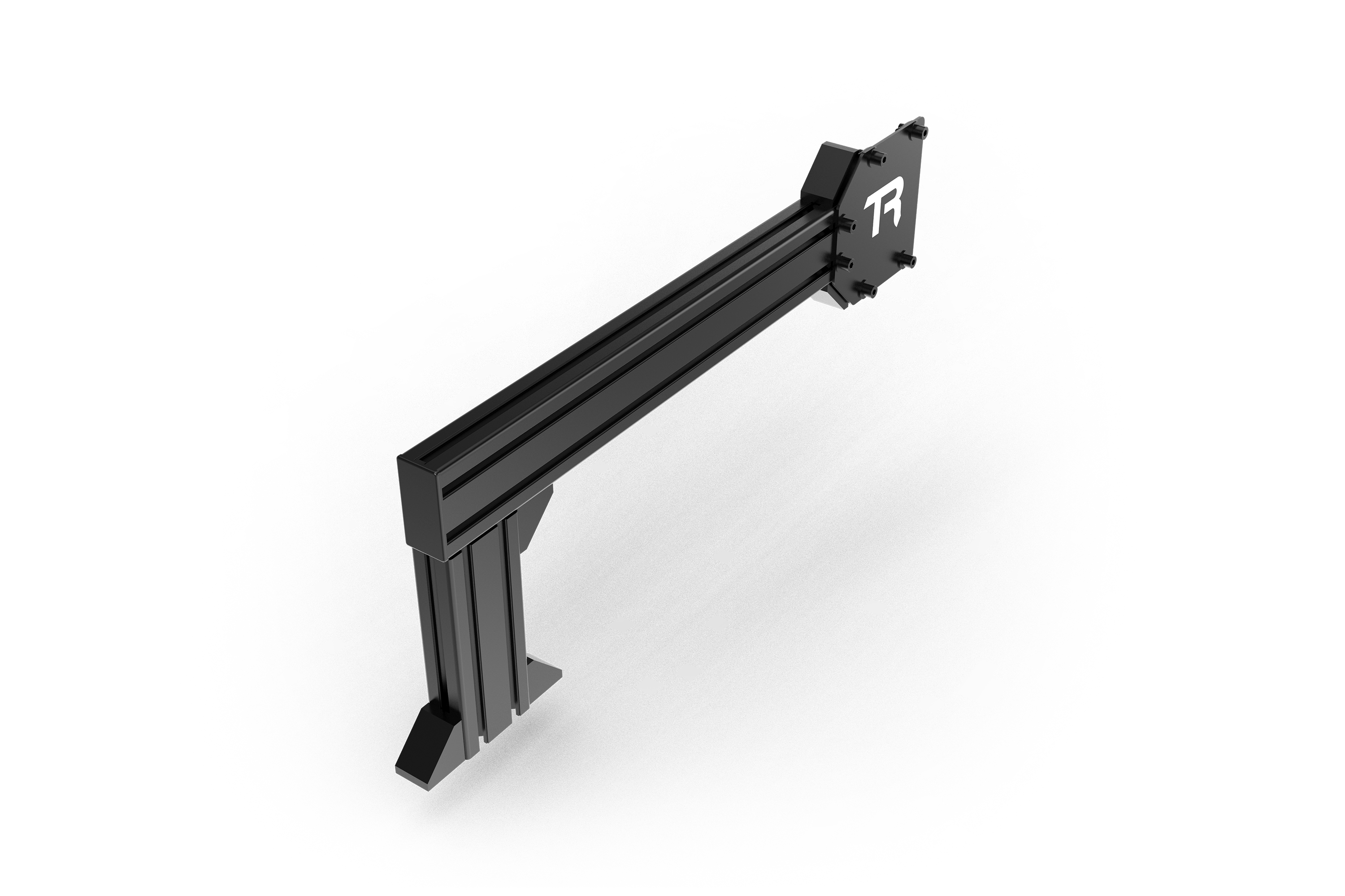 Trak Racer 580mm Side Chassis Peripheral Support (No Shifter Mount), sim rig hardware mount, view 4 of 4