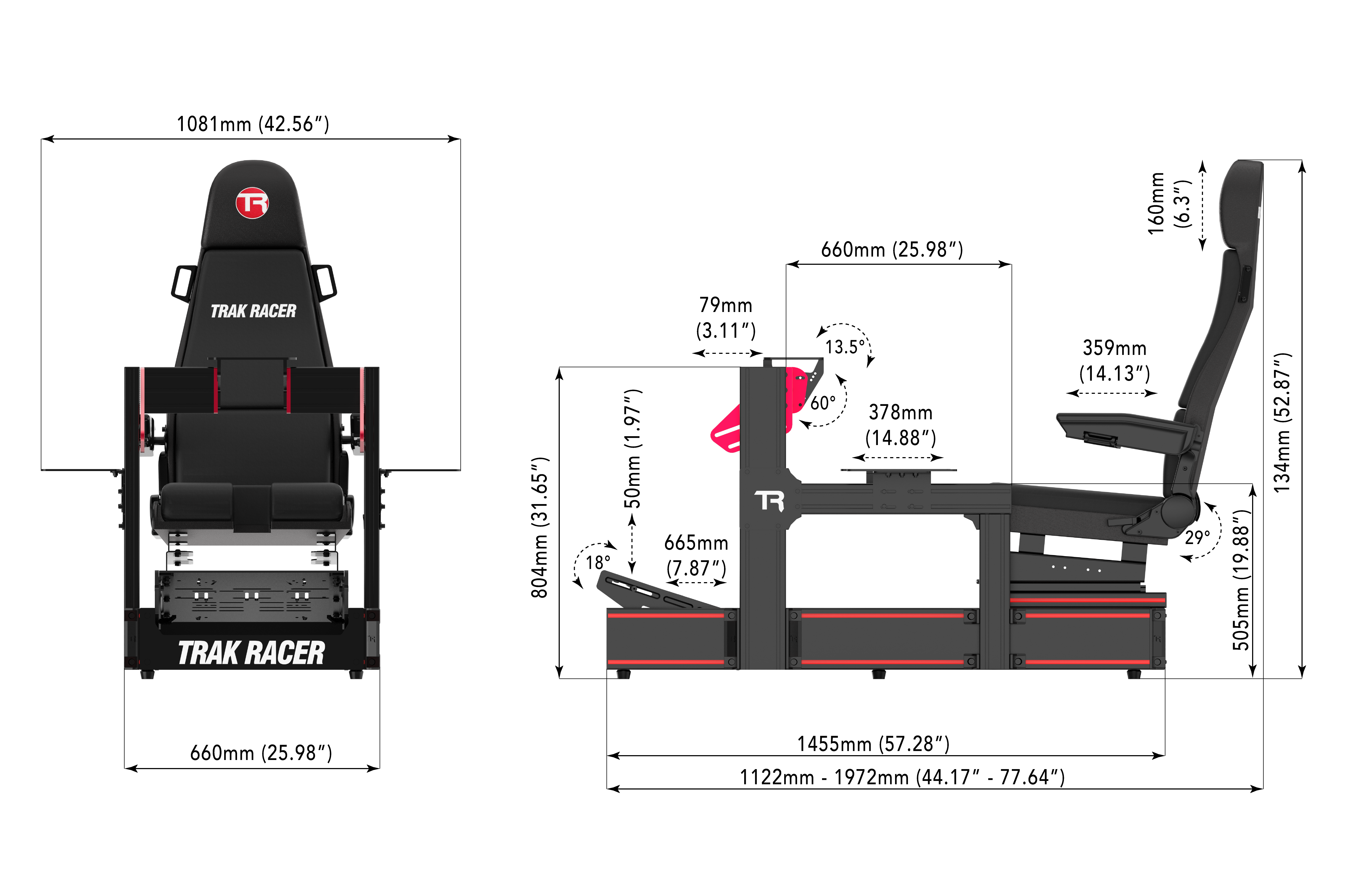 Trak Racer TR160 Flight Simulator