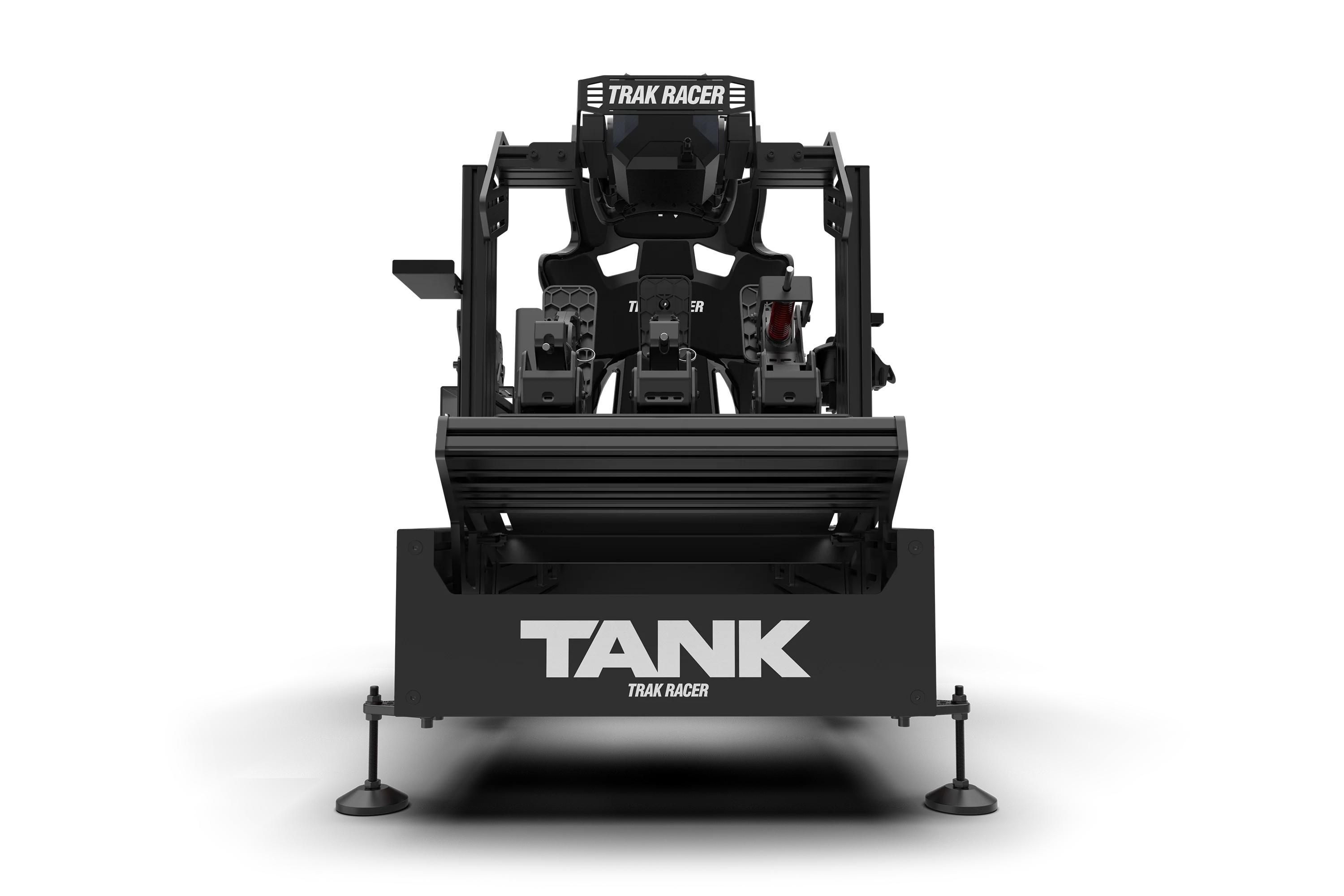 Trak Racer TR200 TANK Racing Simulator, front view