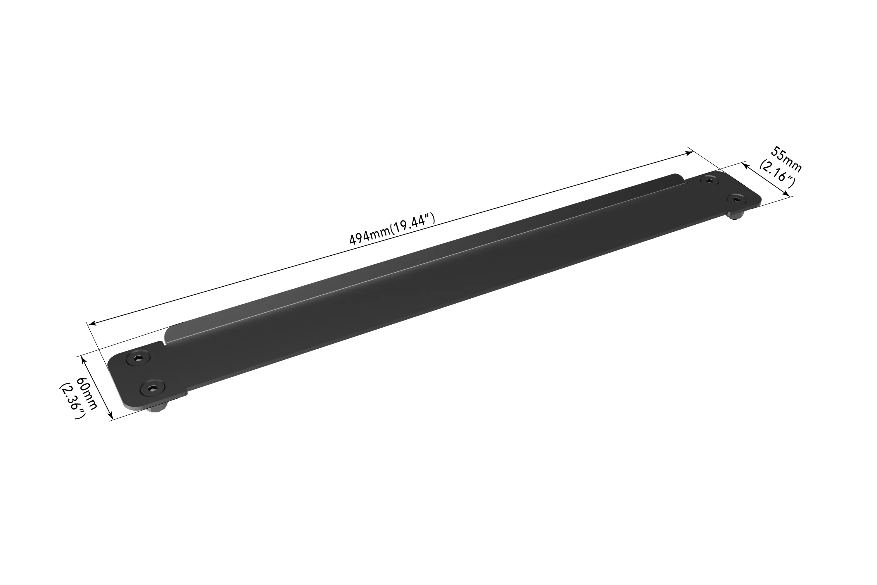 Trak Racer TR40S Adjustable Pedal Heel Plate, additional product view 3
