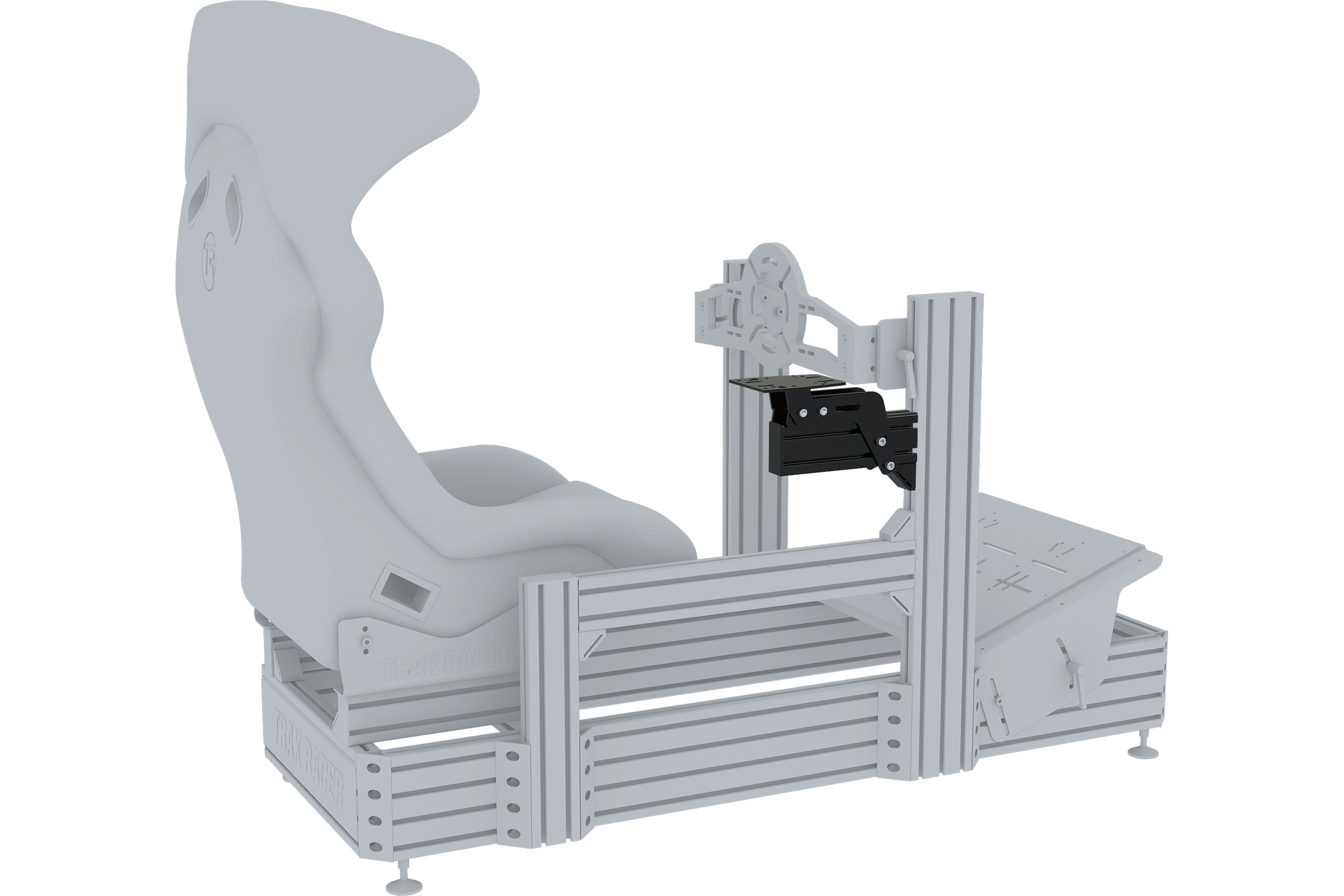 Trak Racer 240mm Aluminium Profile Shifter & Handbrake Mount