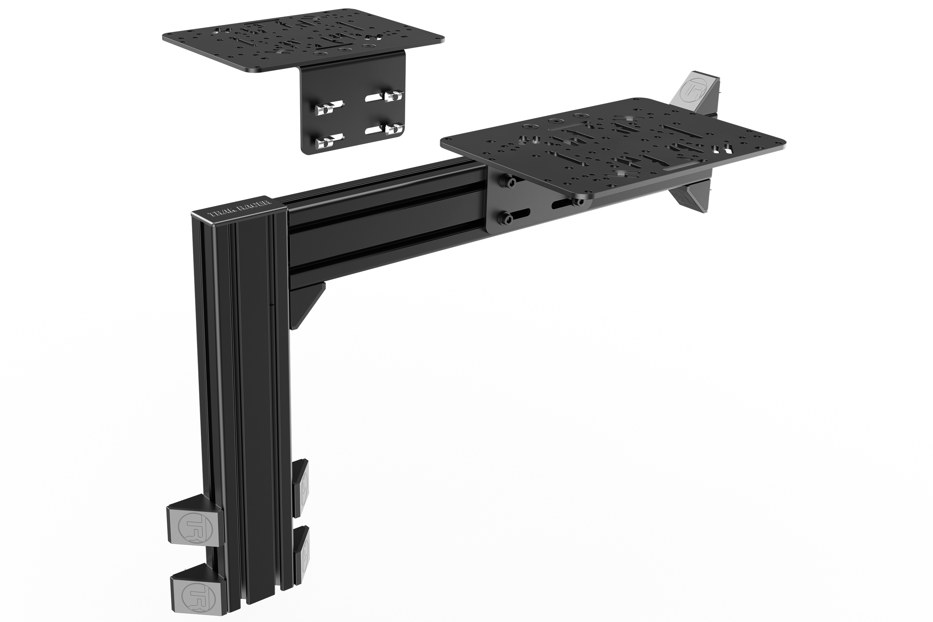 Trak Racer Flight Sim Control Mount with Long Side Support