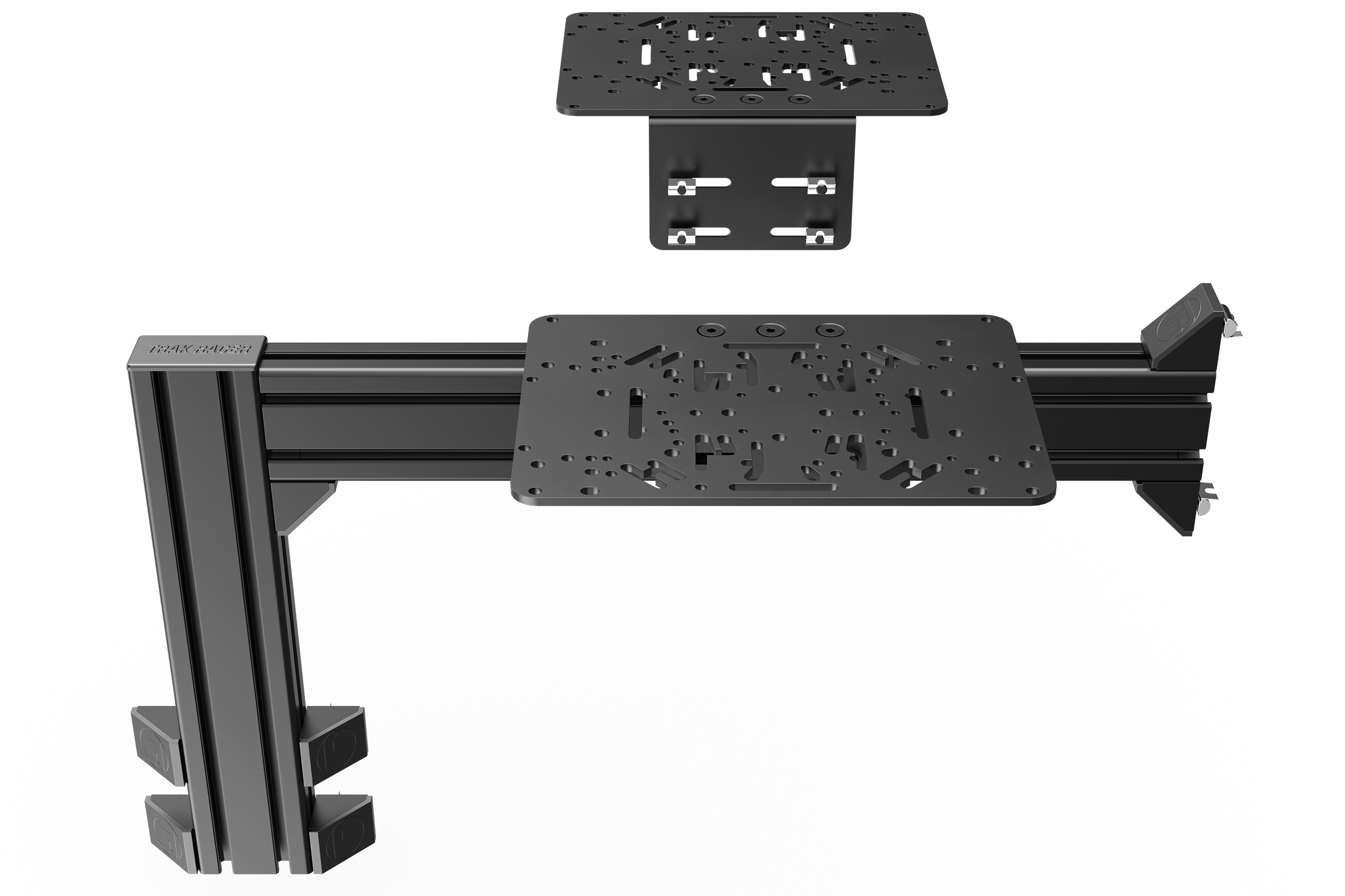 Trak Racer Flight Sim Control Mount with Long Side Support