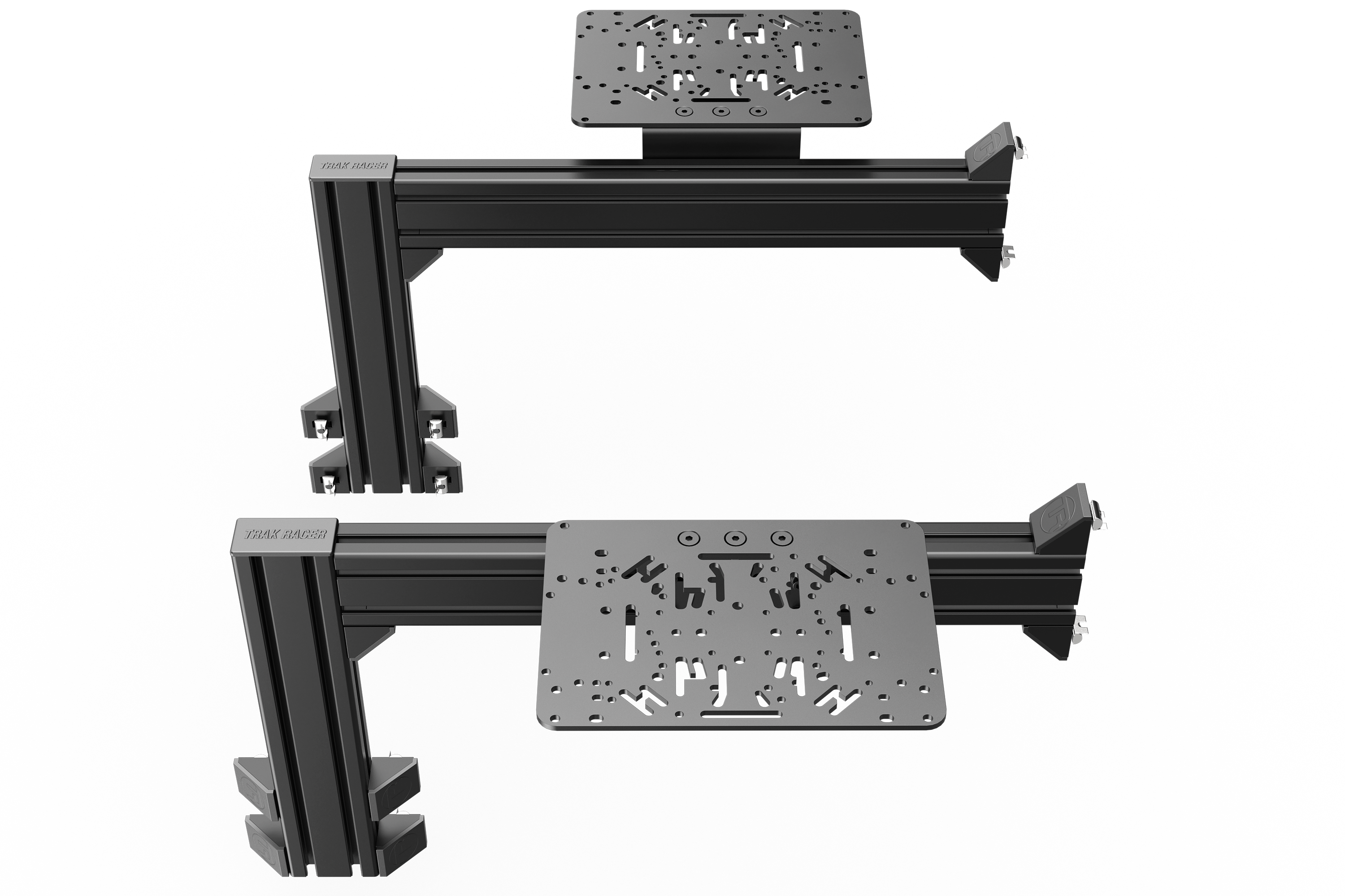 Trak Racer Flight Sim Control Mount with 2 Side Supports