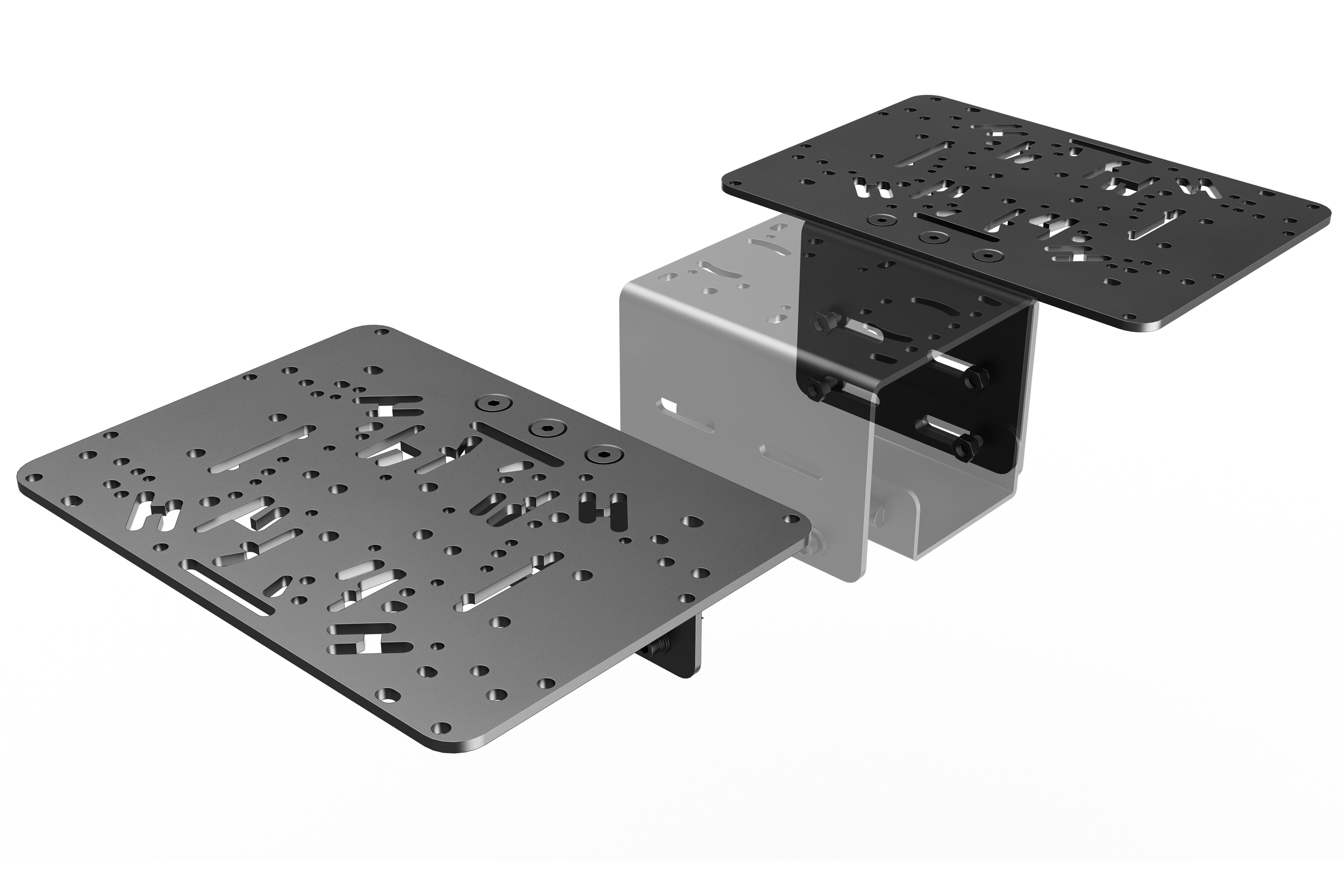 Trak Racer TR One Universal HOTAS Flight Sim Mount Set