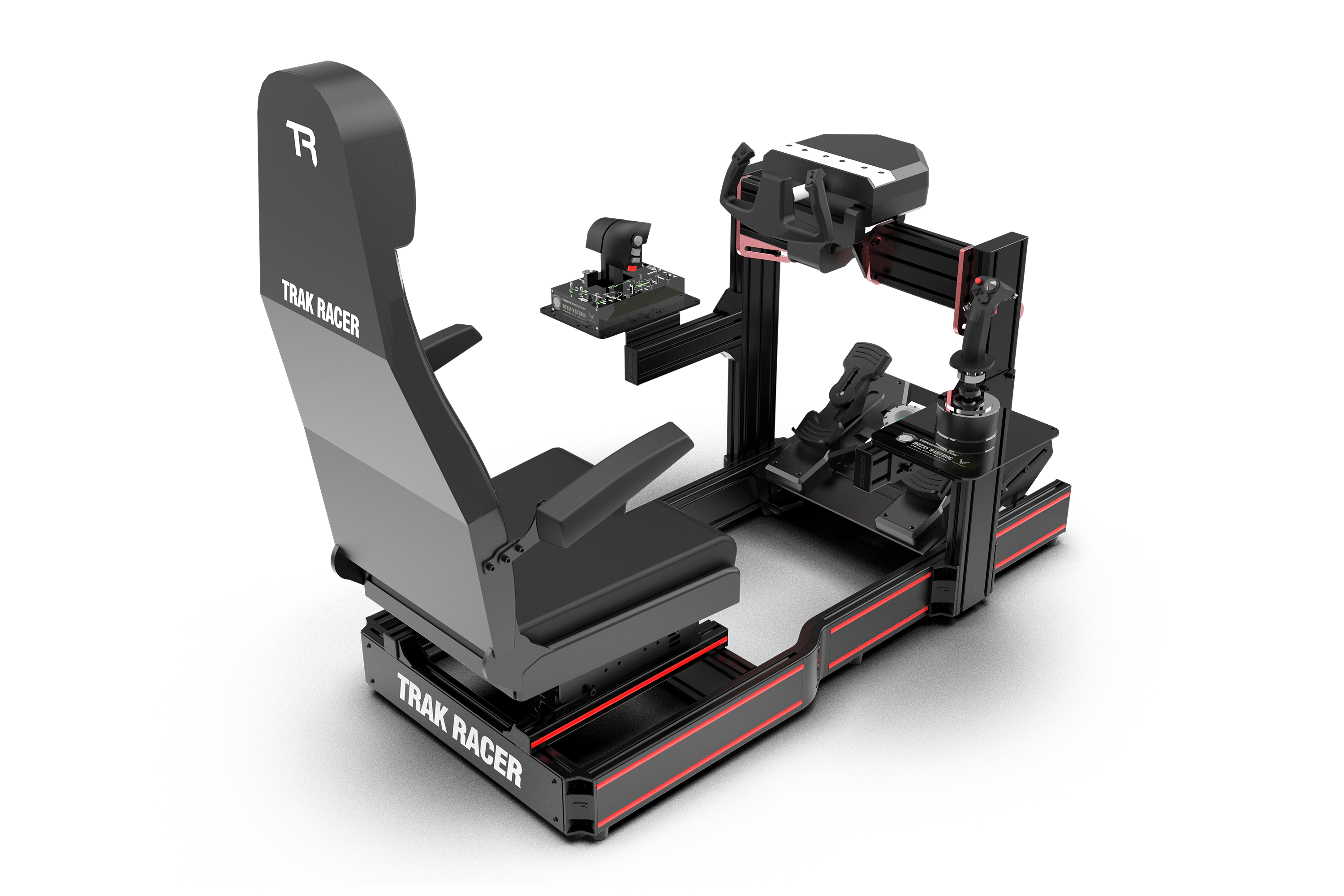 Trak Racer Flight Sim Control Mount with 2 Short Side Supports