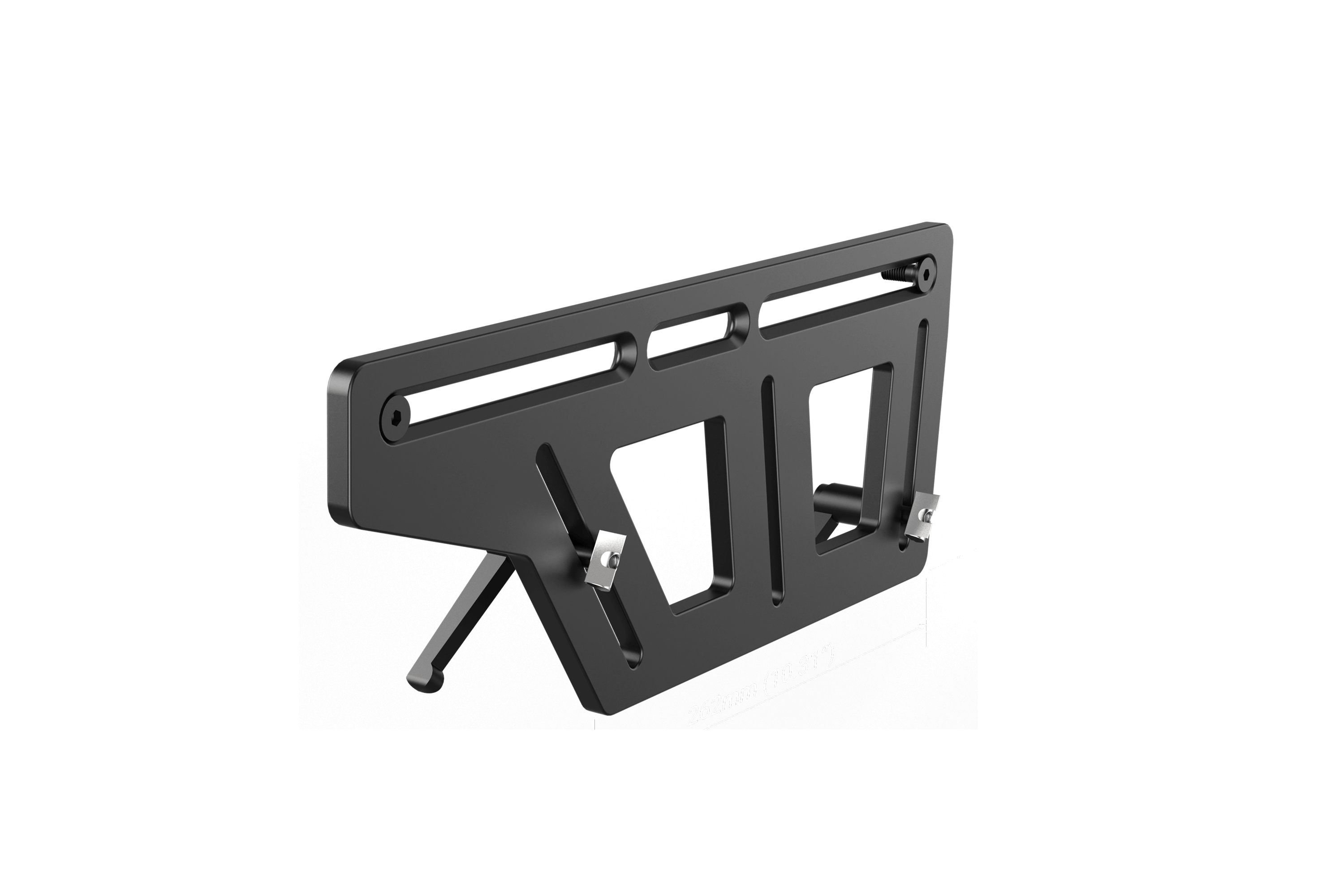 Trak Racer TR One Pedal Update Plate Kit, feature graphic with callouts