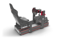 Trak Racer TR One V3 2-Way Wheel Mount for Asetek Wheelbases, rear three-quarter view from the right