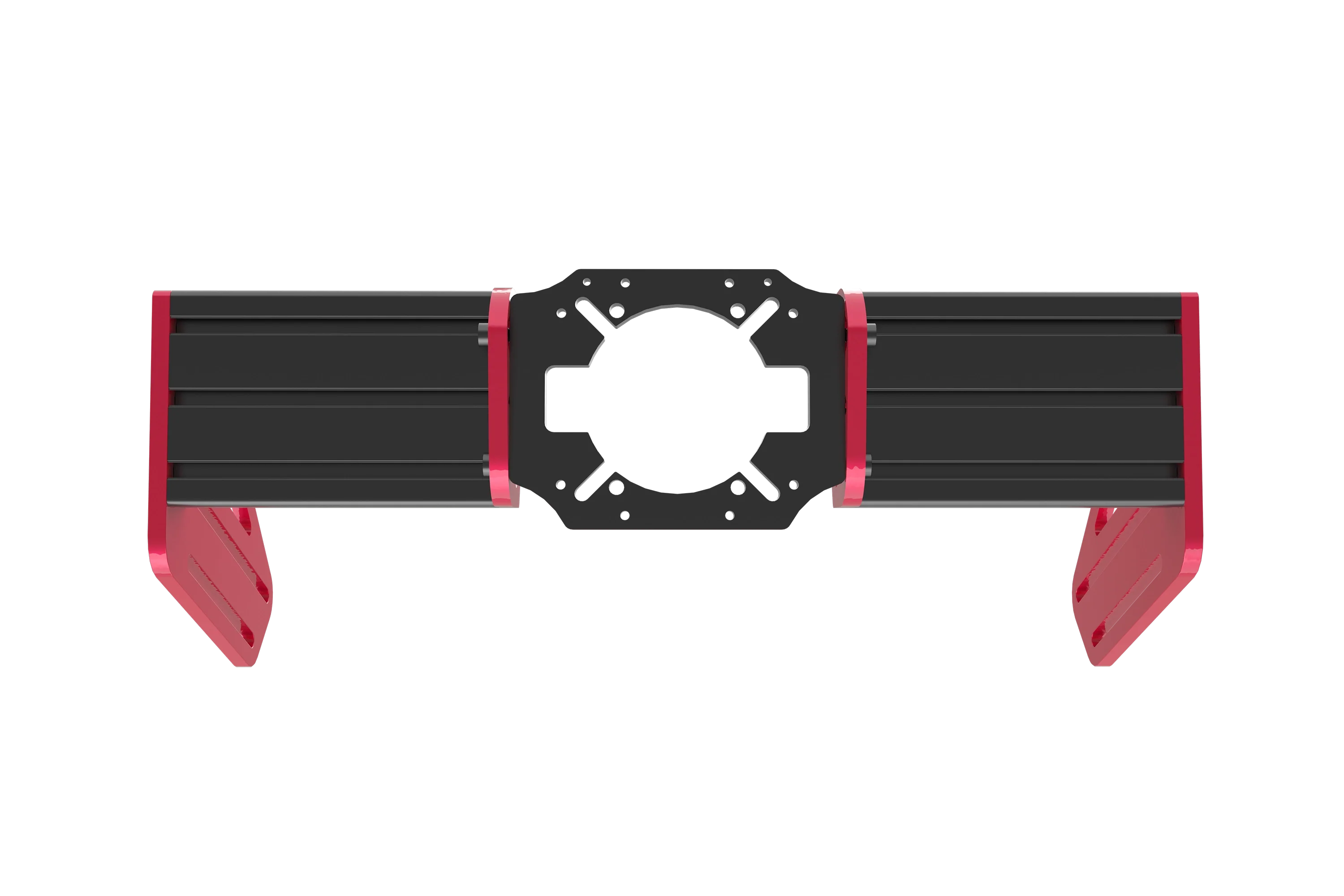 Trak Racer TR One V3 Front Mount Wheel Kit for MOZA Wheelbases, front view 2