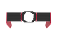 Trak Racer TR One V3 2-Way Wheel Mount for Asetek Wheelbases, front view 2