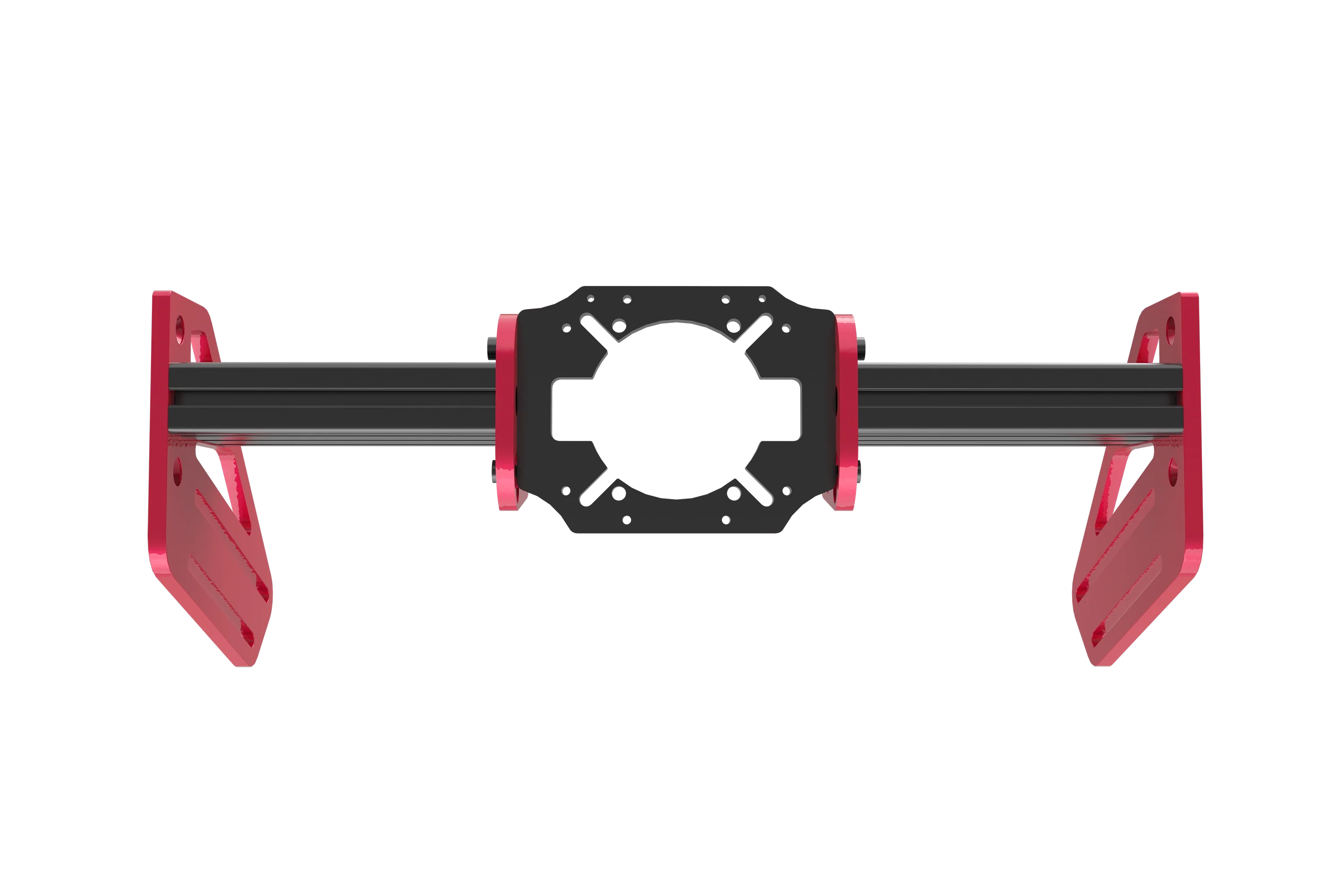 Trak Racer TR One V3 Front Mount Wheel Kit for MOZA Wheelbases, front view