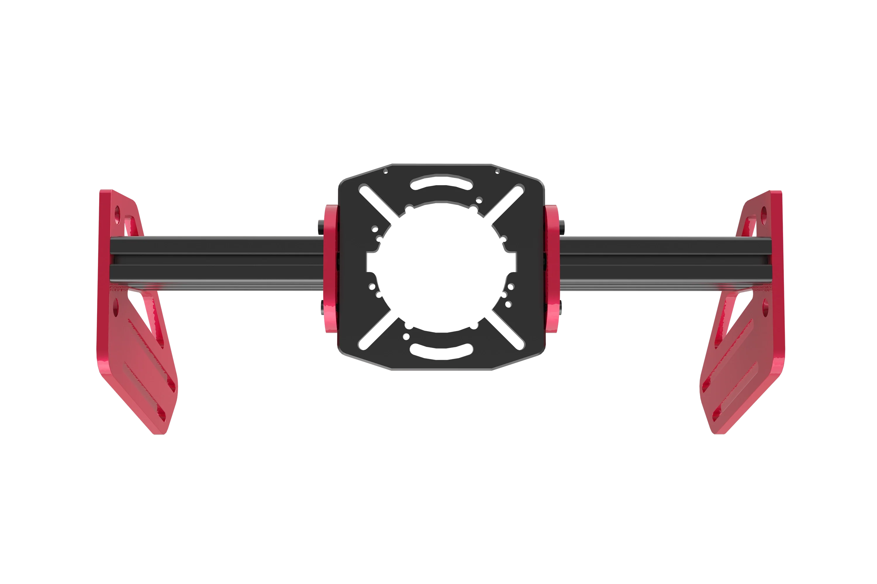 Trak Racer TR One V3 Front Mount Wheel Kit for Simucube, VRS & Simagic Alpha, front view 2