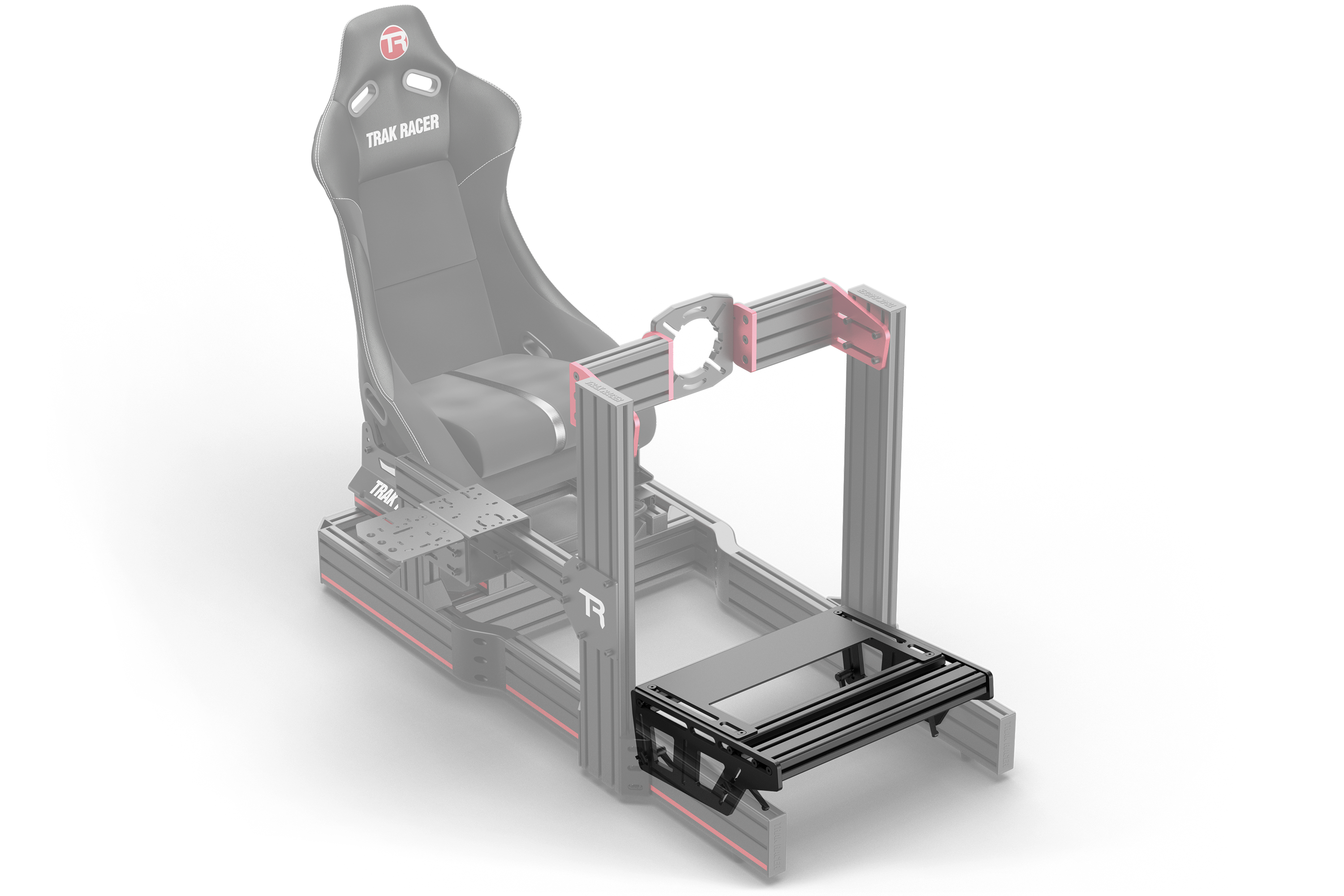 Trak Racer Universal Pedal Mount System with Heel Rest, additional product view 3