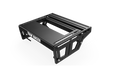 Trak Racer Universal Pedal Mount System with Heel Rest, feature graphic with callouts