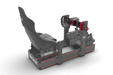 Trak Racer TR One V3 2-Way Wheel Side Mount Kit Simagic Evo Wheelbases, rear three-quarter view from the right