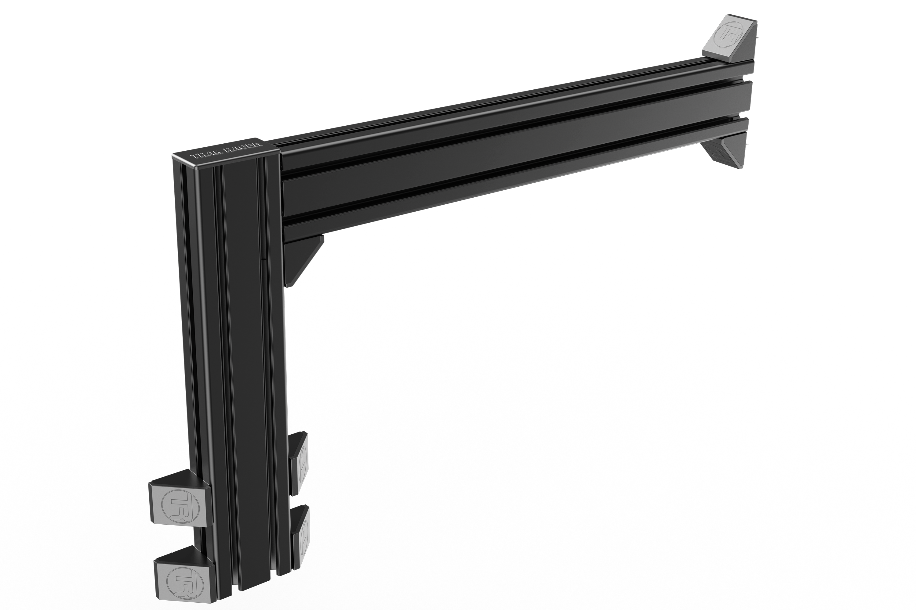 Trak Racer Flight Sim Control Mount with Long Side Support