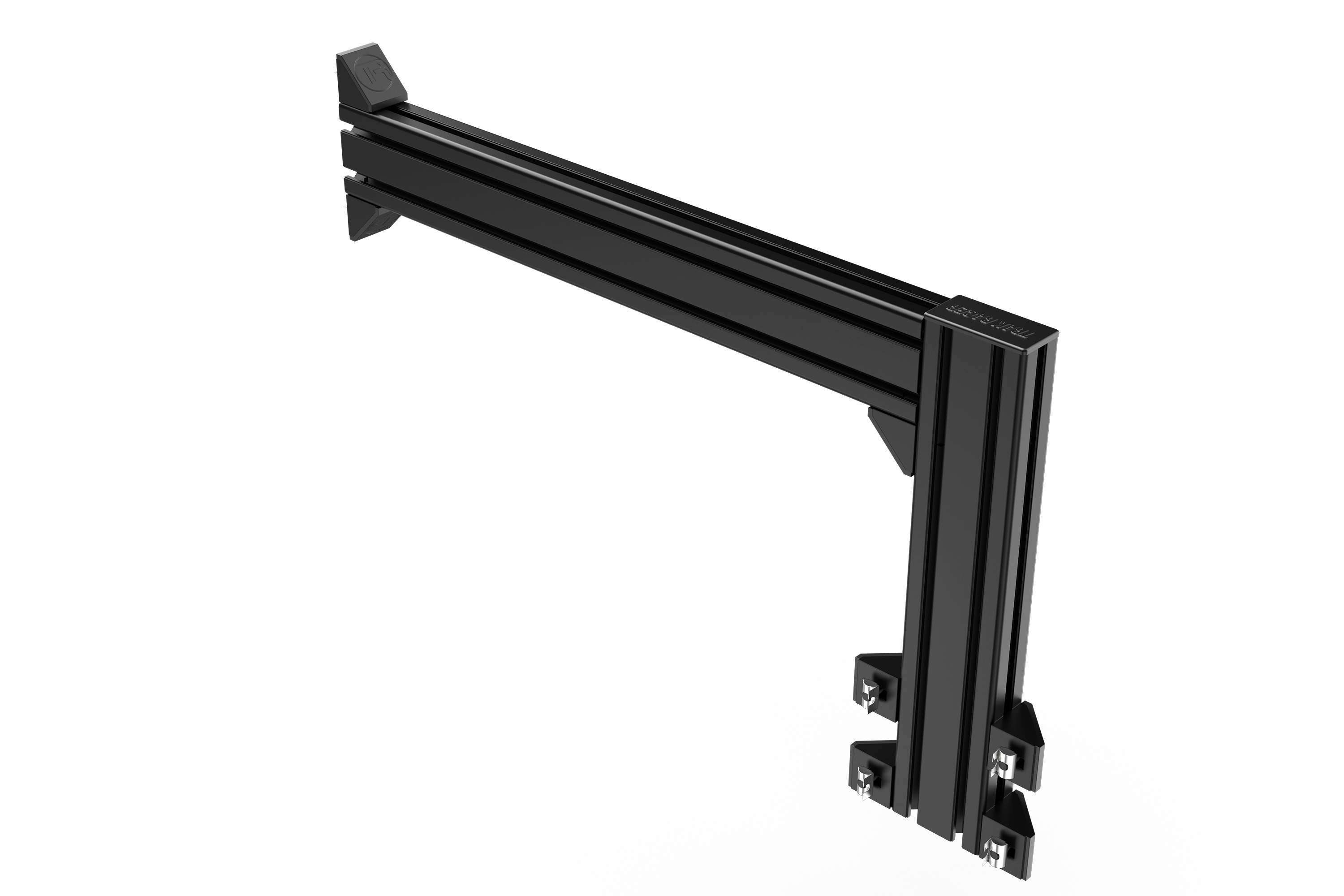 Trak Racer Flight Sim Control Mount with Long Side Support