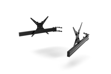 Trak Racer 980mm Add-On Triple Monitor Arms (up to 55"), sim racing monitor stand, view 1 of 1