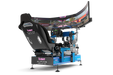 Trak Racer BWT Alpine F1 Team TRA Hybrid Racing Simulator, rear three-quarter view from the right