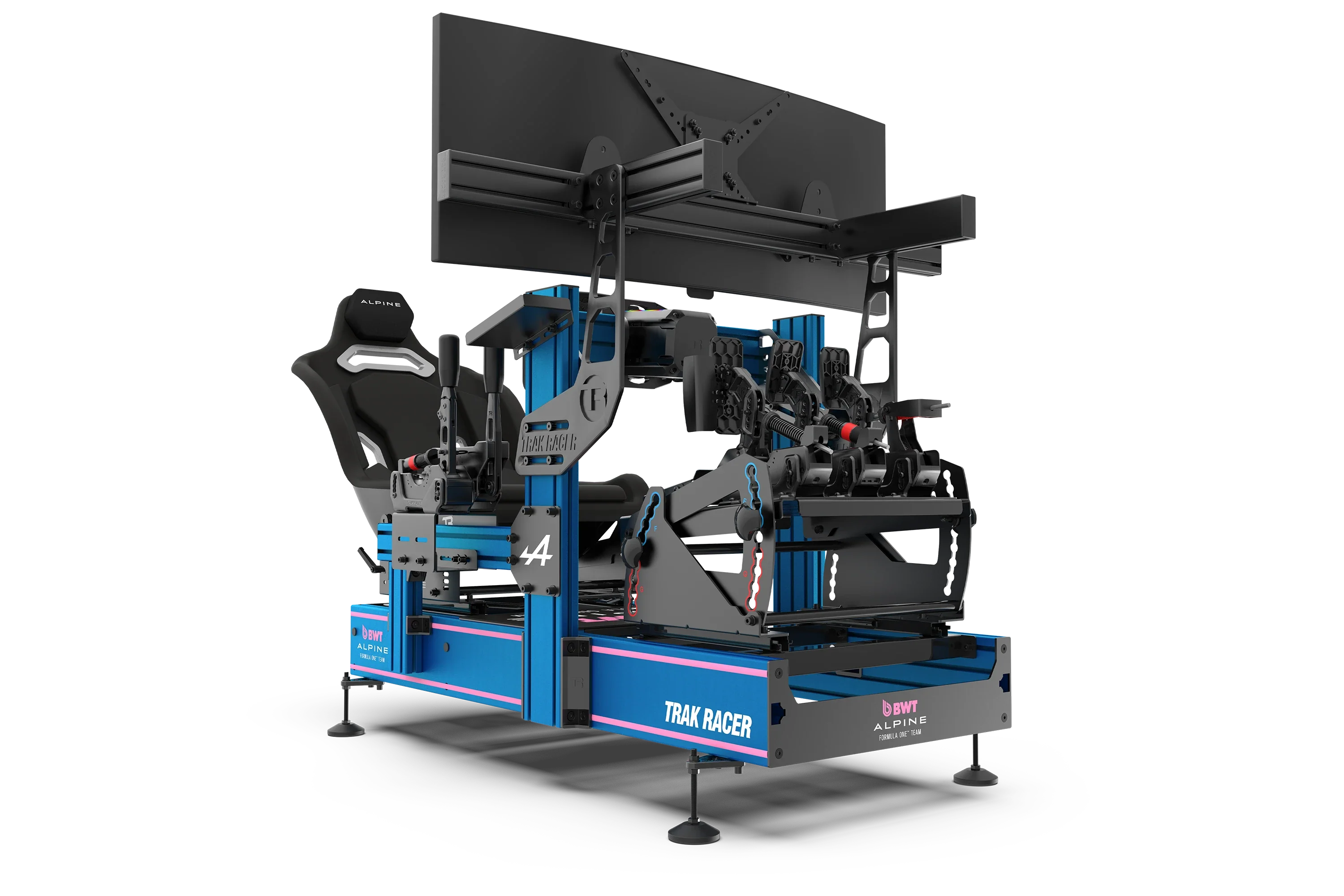 Trak Racer BWT Alpine F1 Team TRA Hybrid Racing Simulator, main product image