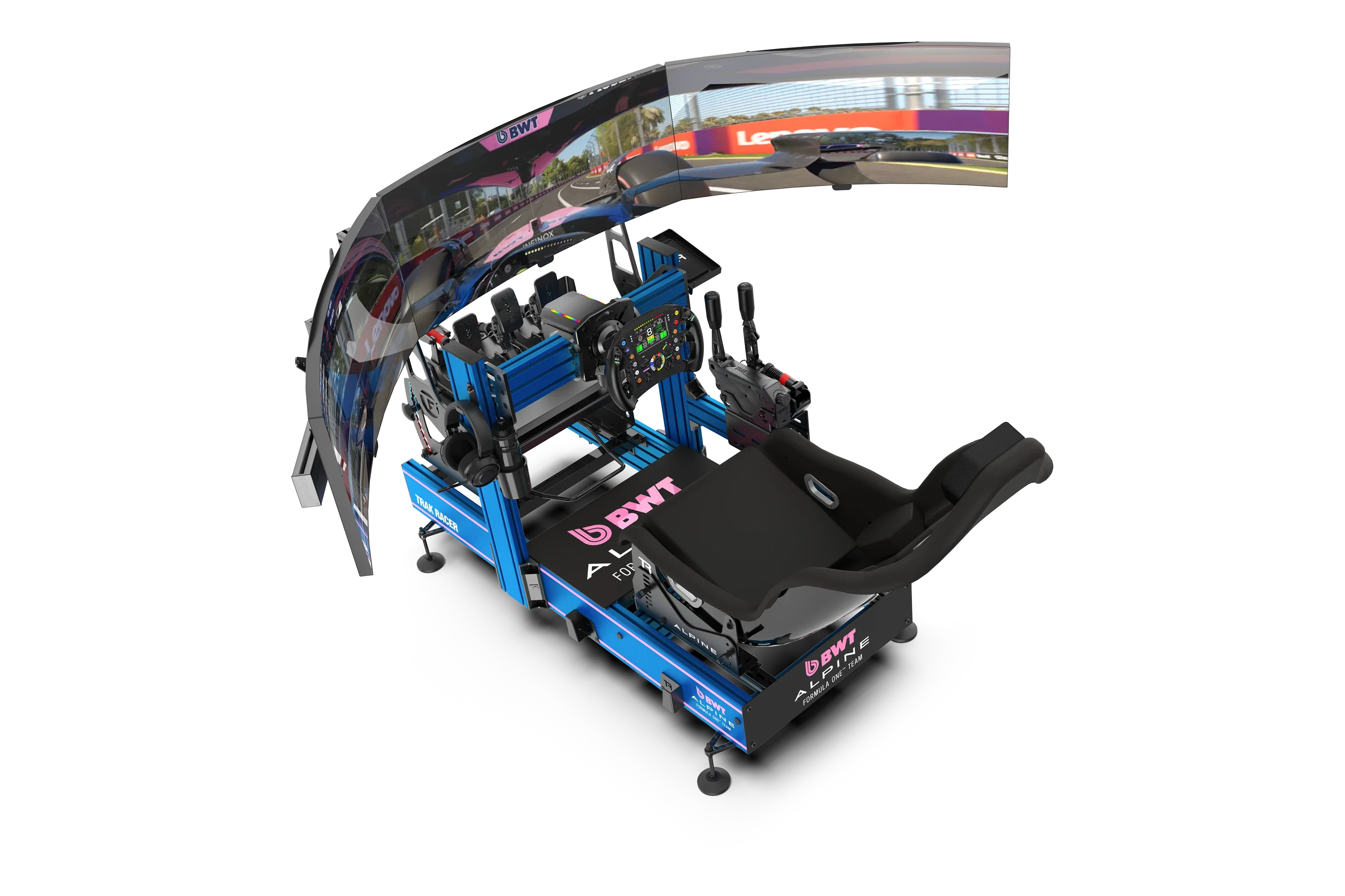 Trak Racer BWT Alpine F1 Team TRA Hybrid Racing Simulator, additional product view