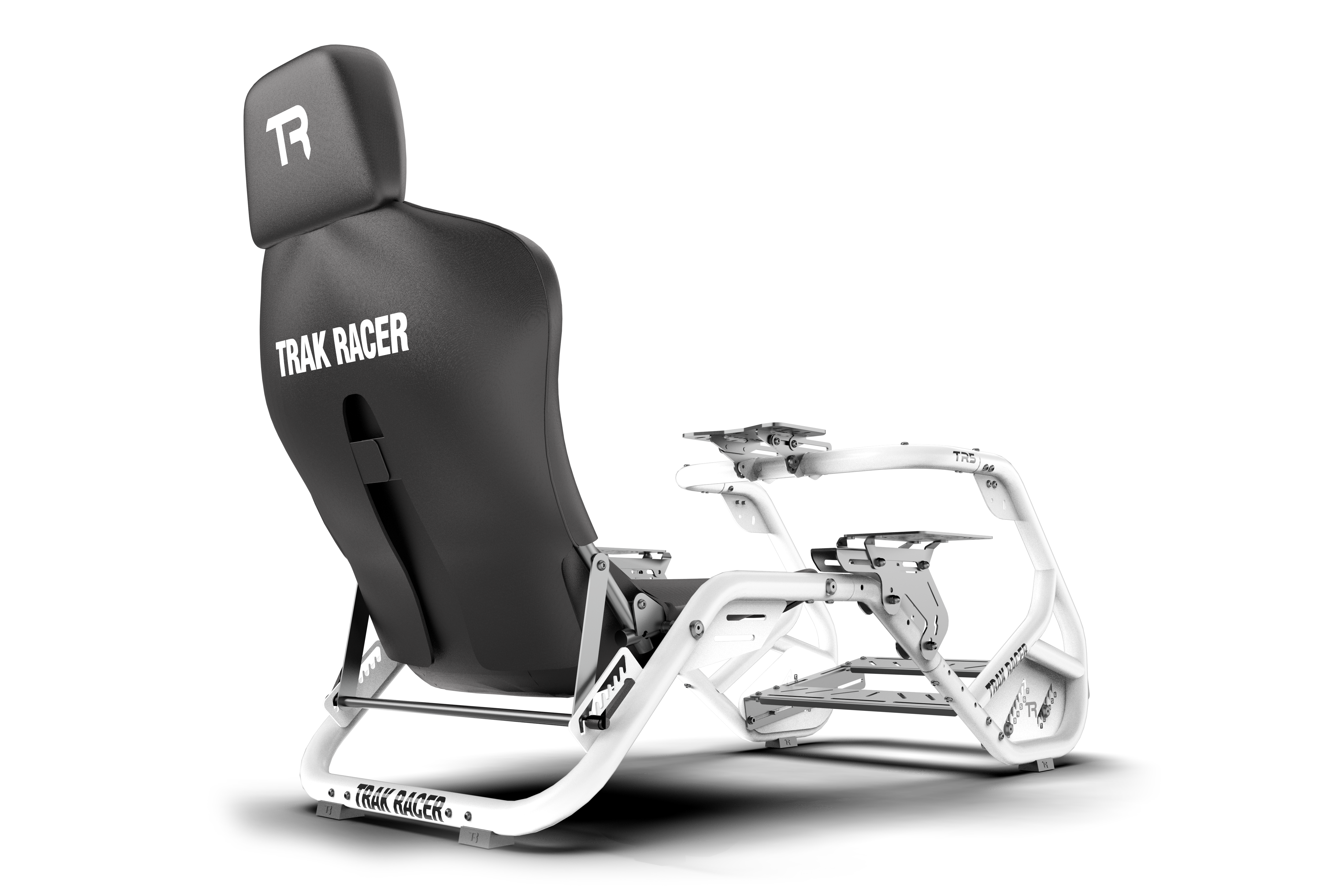 Trak Racer Left/Right HOTAS Flight Sim Mounts for TR5, angled hero view 4