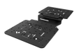Trak Racer Left/Right HOTAS Flight Sim Mounts for FS3, top three-quarter view from the right