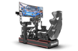 Trak Racer Universal Inverted Pedal Mount System, rear three-quarter view from the left