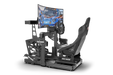 Trak Racer Universal Inverted Pedal Mount System, rear view