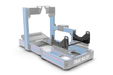 Trak Racer Adjustable Seat Brackets for Bucket Seats, sim racing seat mount, shown fitted to a simulator rig