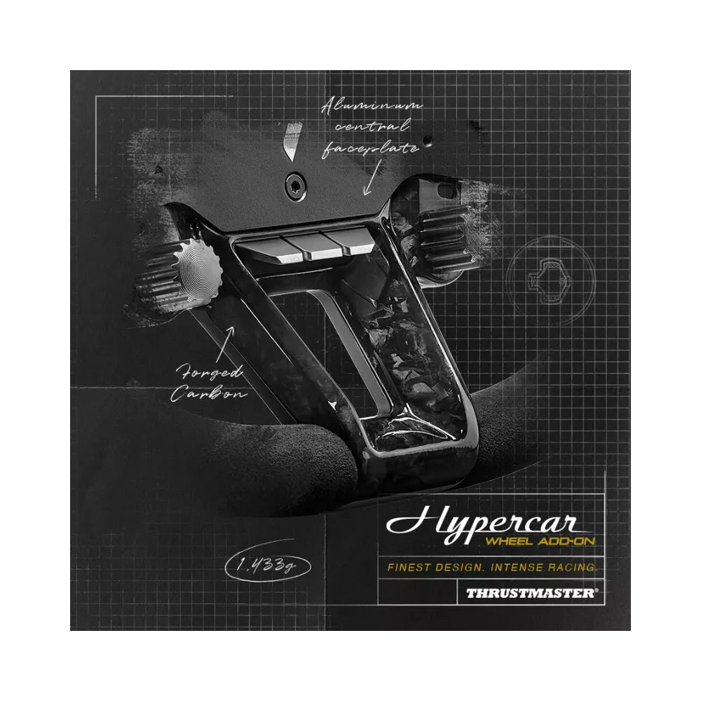 Thrustmaster Hypercar Premium Wheel Rim Add-On for PlayStation Xbox & PC