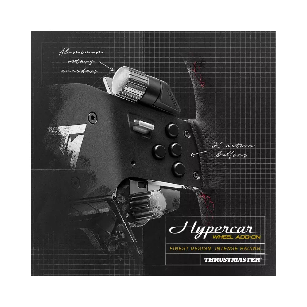Thrustmaster Hypercar Premium Wheel Rim Add-On for PlayStation Xbox & PC