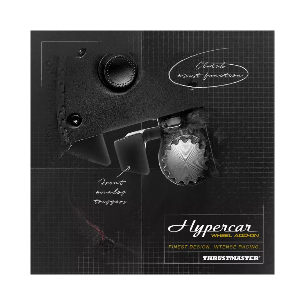 Thrustmaster Hypercar Premium Wheel Rim Add-On for PlayStation Xbox & PC
