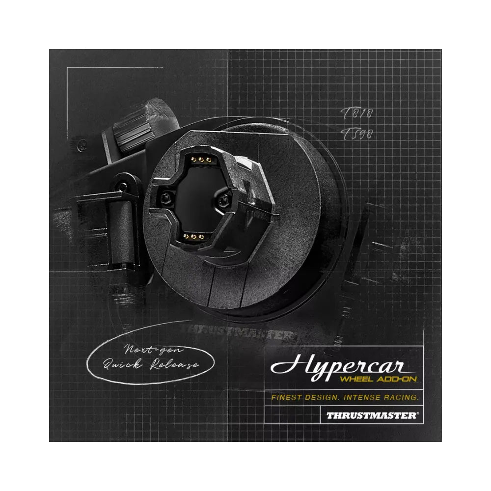 Thrustmaster Hypercar Premium Wheel Rim Add-On for PlayStation Xbox & PC