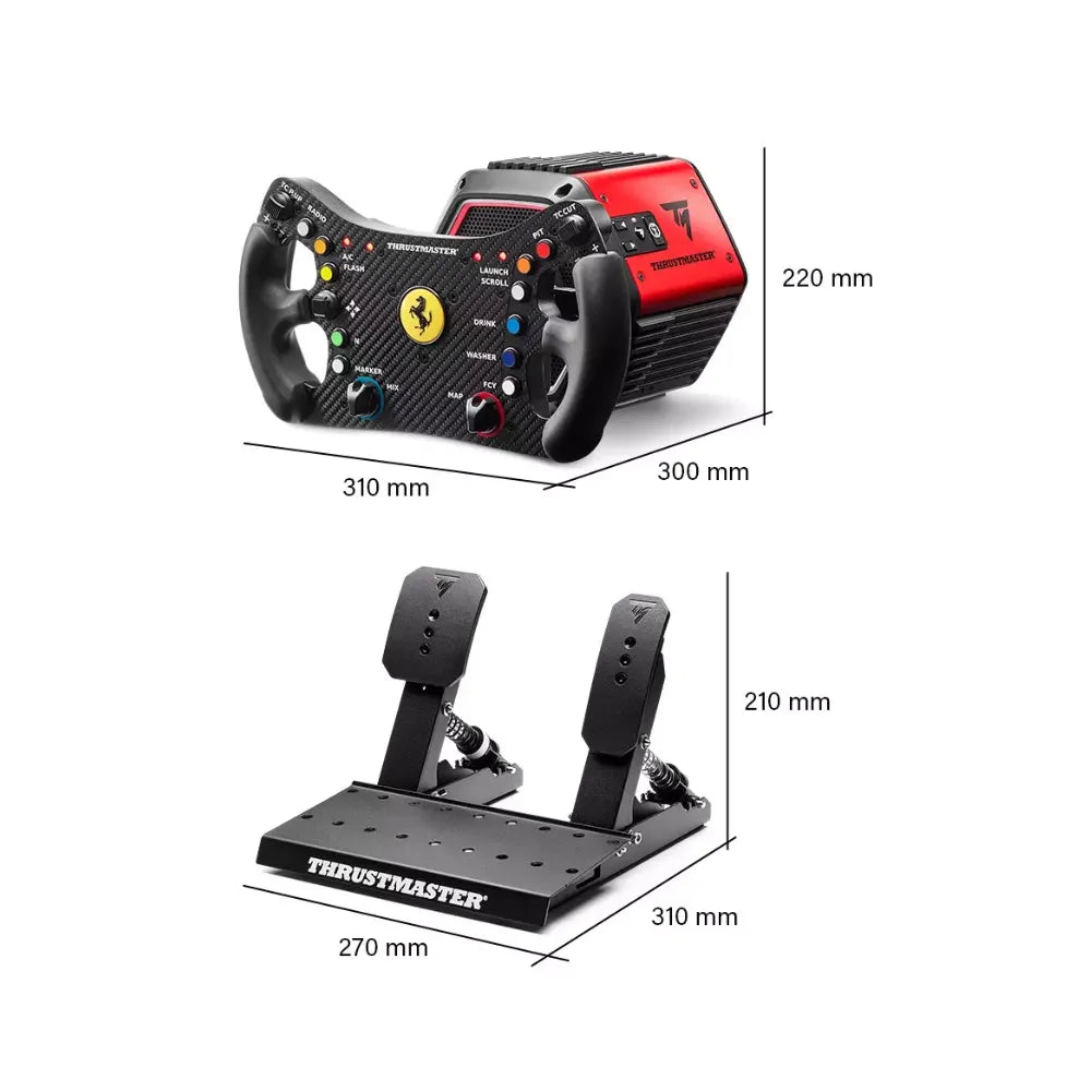 Thrustmaster T818 Ferrari 488 GT3 Wheel Pack for PC